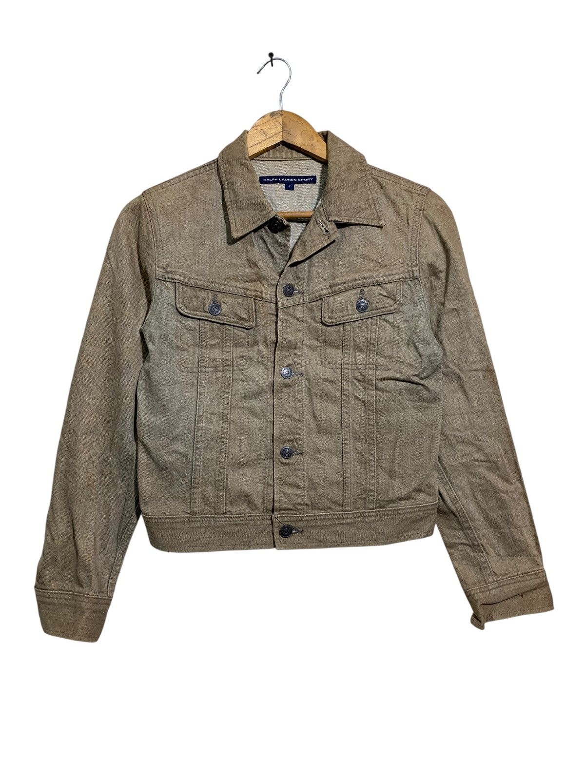 Polo Ralph Lauren 🔥VTG POLO RL DENIM JACKETS Size S / US 4 / IT 40 - 1 Thumbnail