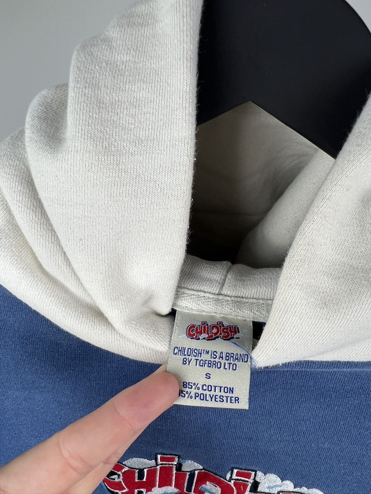 CHILDS Childish Hoodie Baggy Boxy TGF Park SkateGang Style Y2K S Size US S / EU 44-46 / 1 - 11 Thumbnail