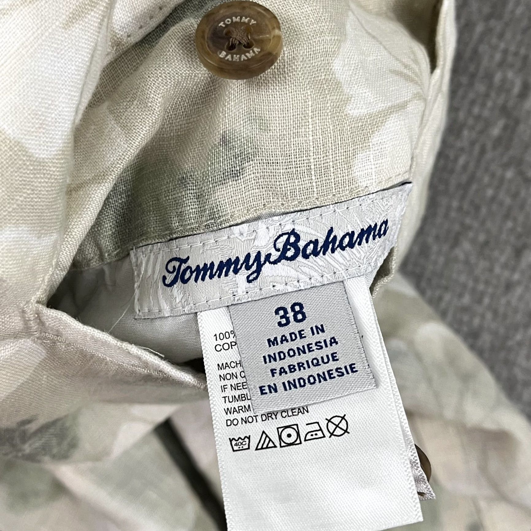 Tommy Bahama Tommy Bahama Reversible Shorts Mens 38 / 9.5 Floral MultiColor Plaid Linen Beach Size US 38 / EU 54 - 3 Thumbnail