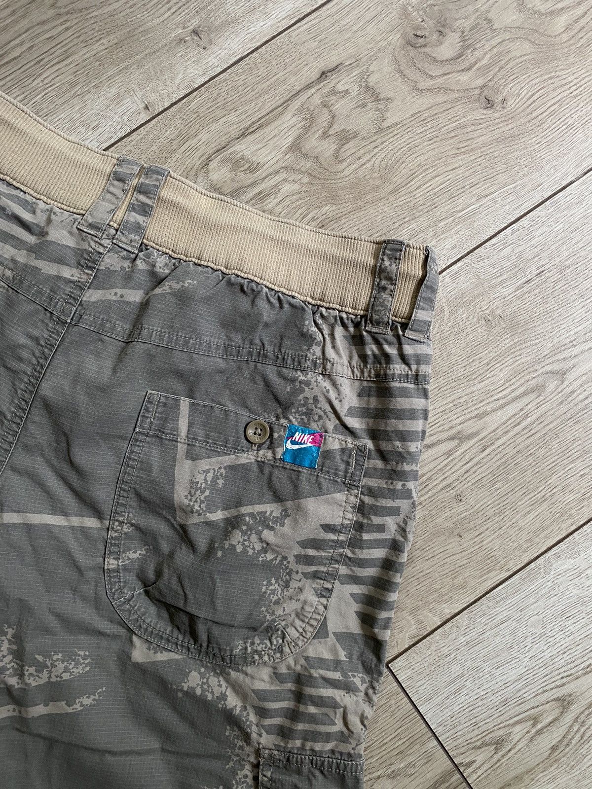 Nike × Vintage Vintage Nike Cargo Shorts y2k style Size US 32 / EU 48 - 6 Thumbnail