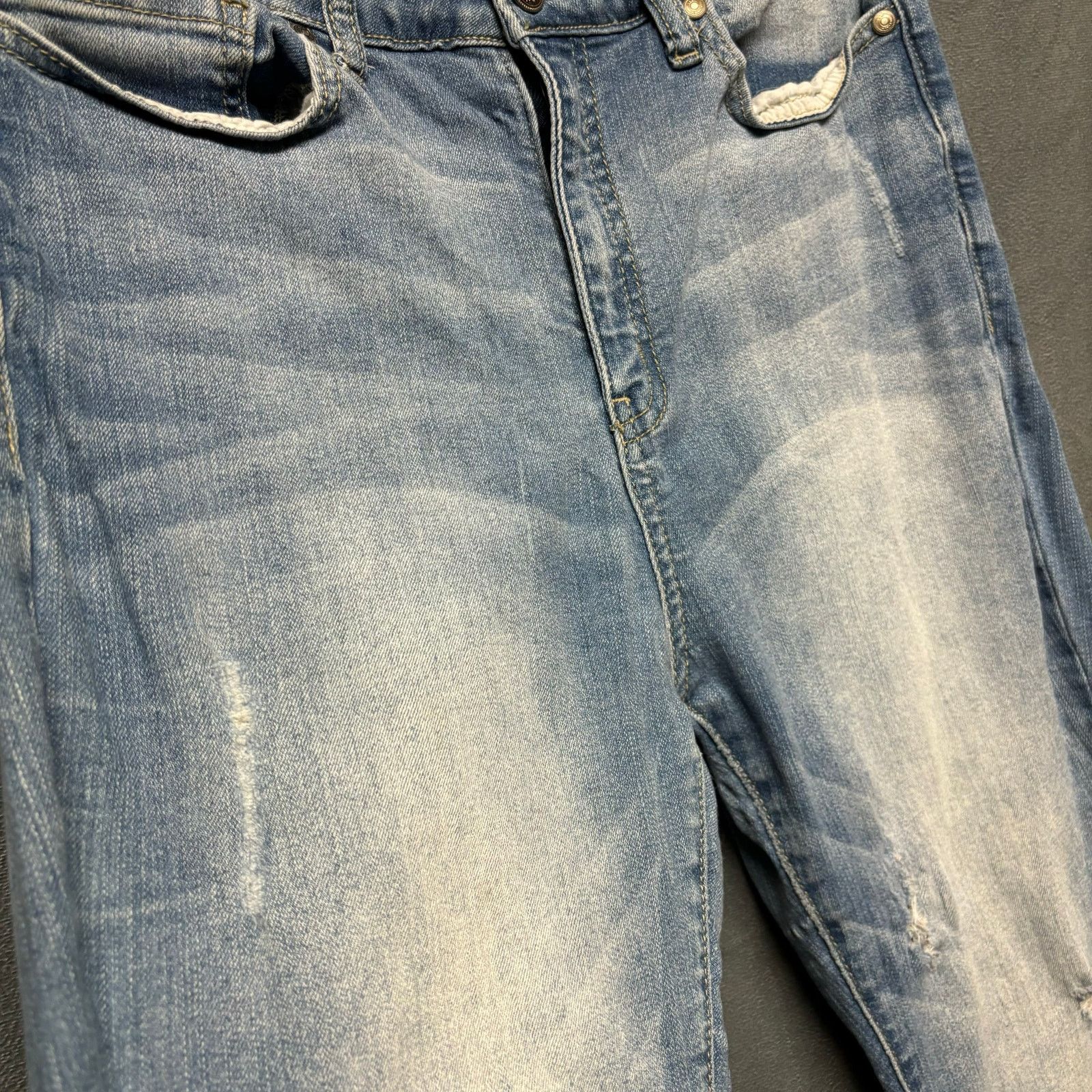 Other Insider Skinny Jeans Womens Juniors 15 Distressed Y2K Norm Size 30" / US 8 / IT 44 - 10 Thumbnail