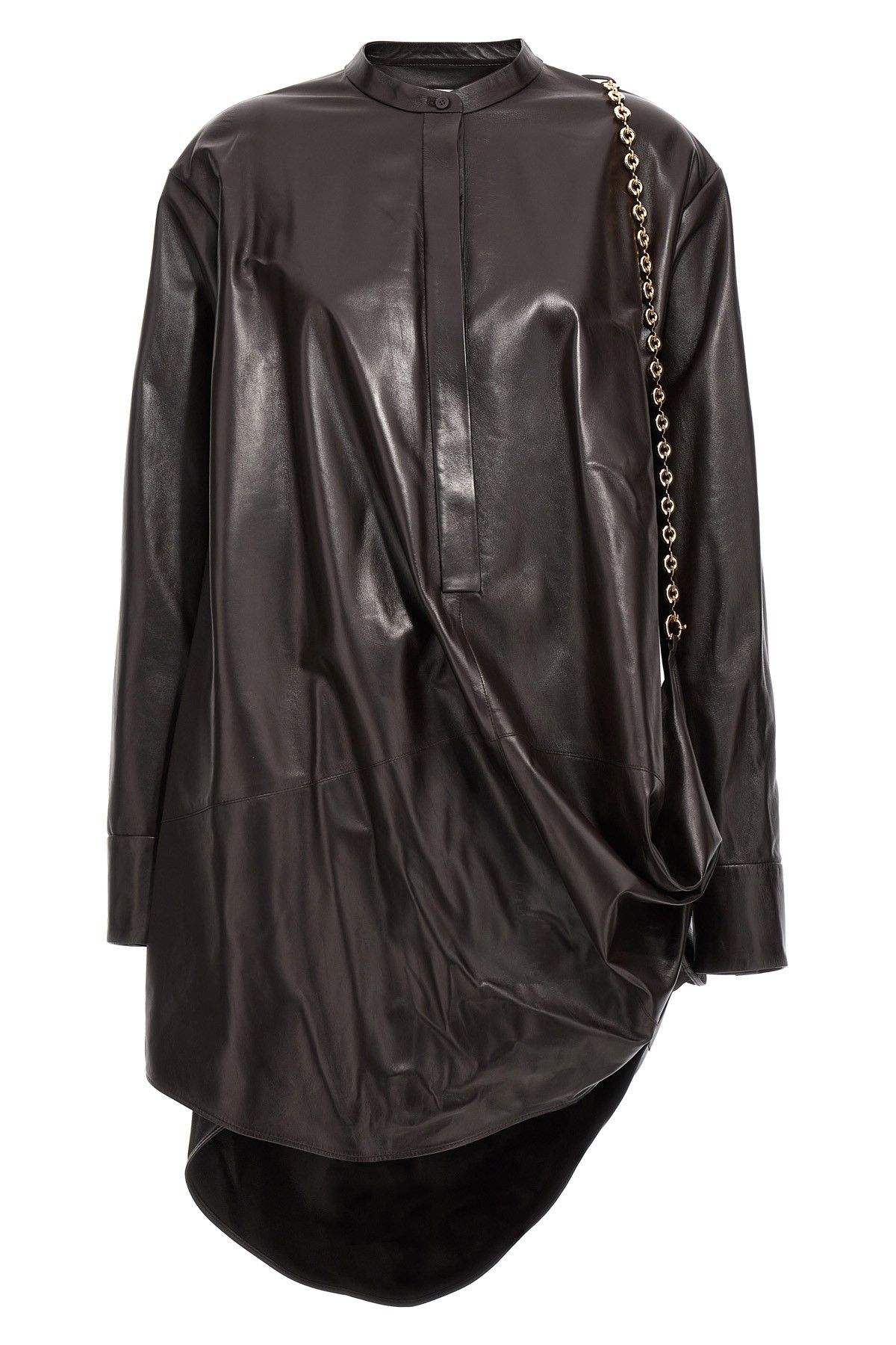 image of Loewe 'chain' Dress in Brown, Women's (Size Medium)