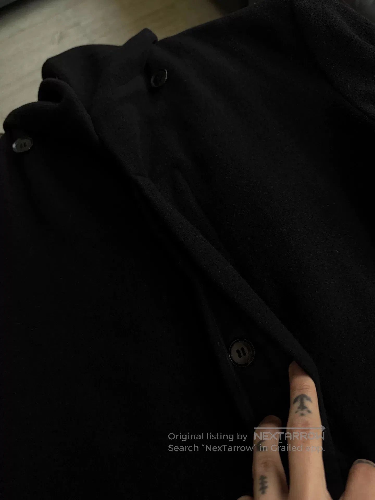 Y's yohji yamamoto y's long wool coat. Size L / US 10 / IT 46 - 6 Thumbnail