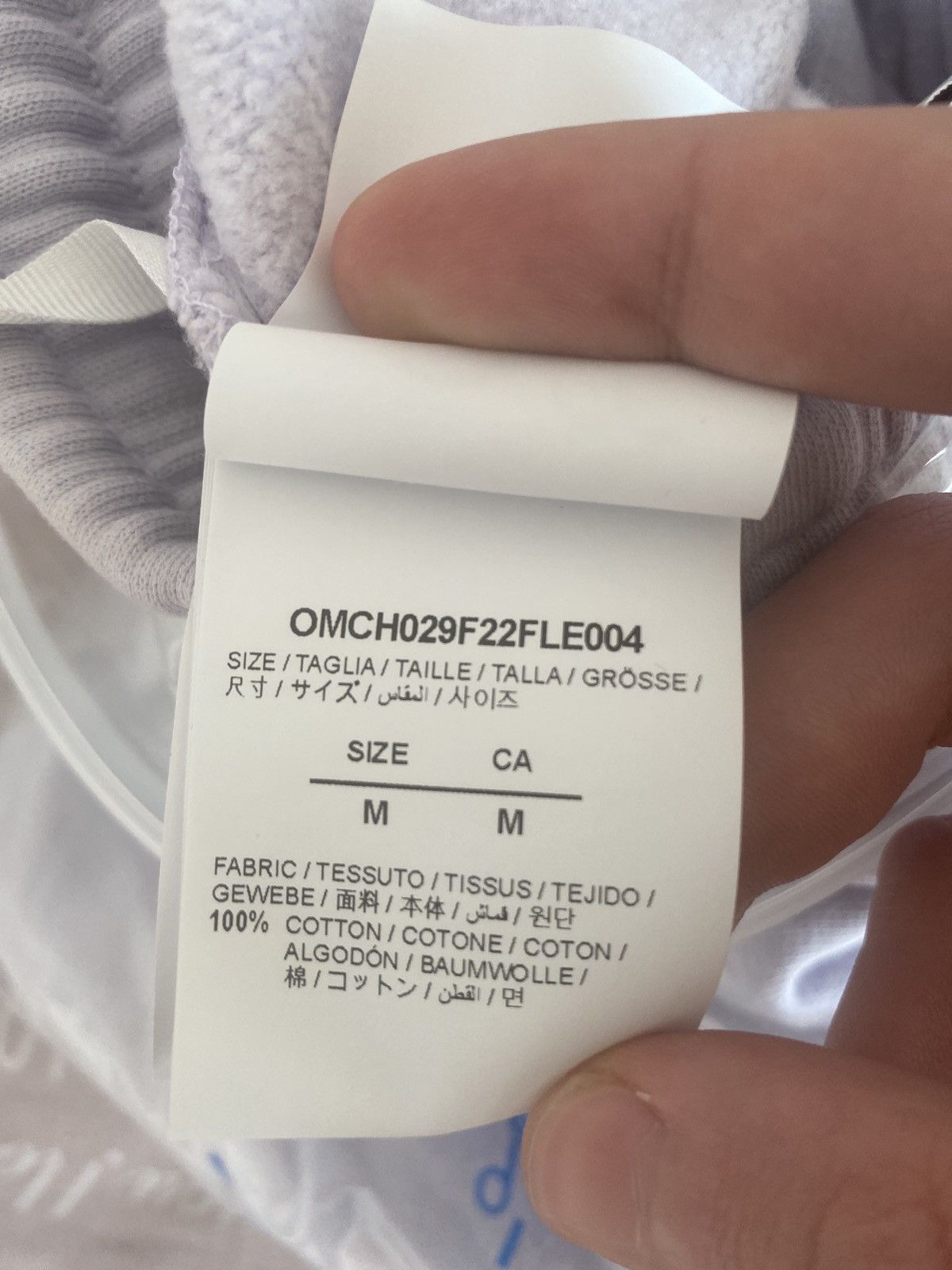 Off-White Pants Off white Caravaggio Dusty Lilac Size US 33 - 10 Thumbnail
