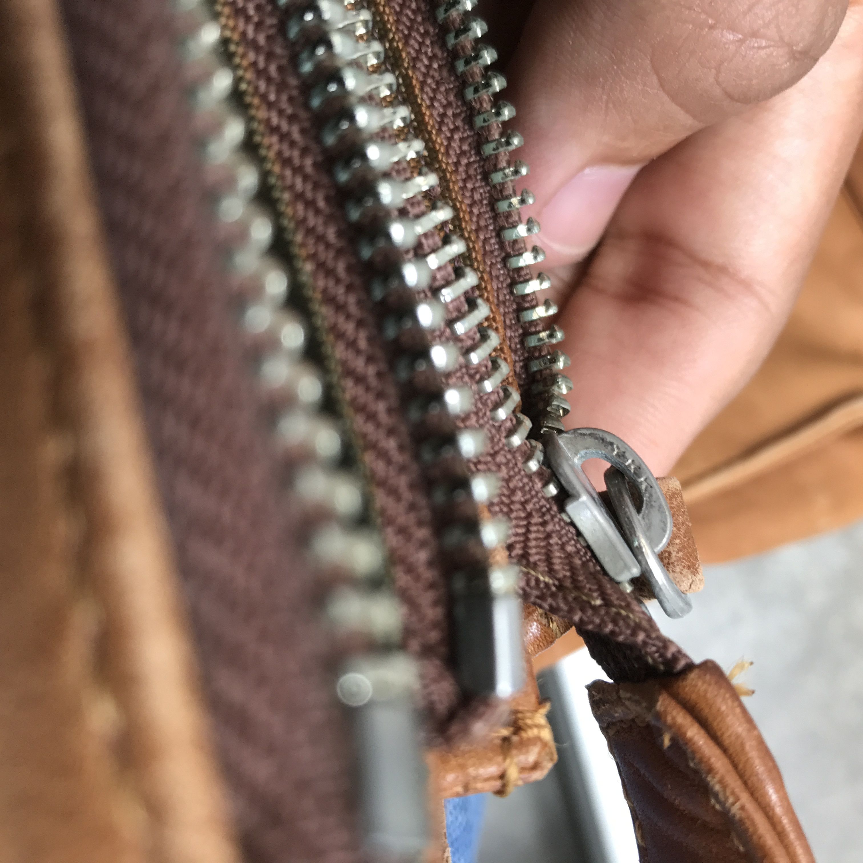 Japanese Brand × Leather unbrand Leather Handcarry bag Size ONE SIZE - 2 Thumbnail