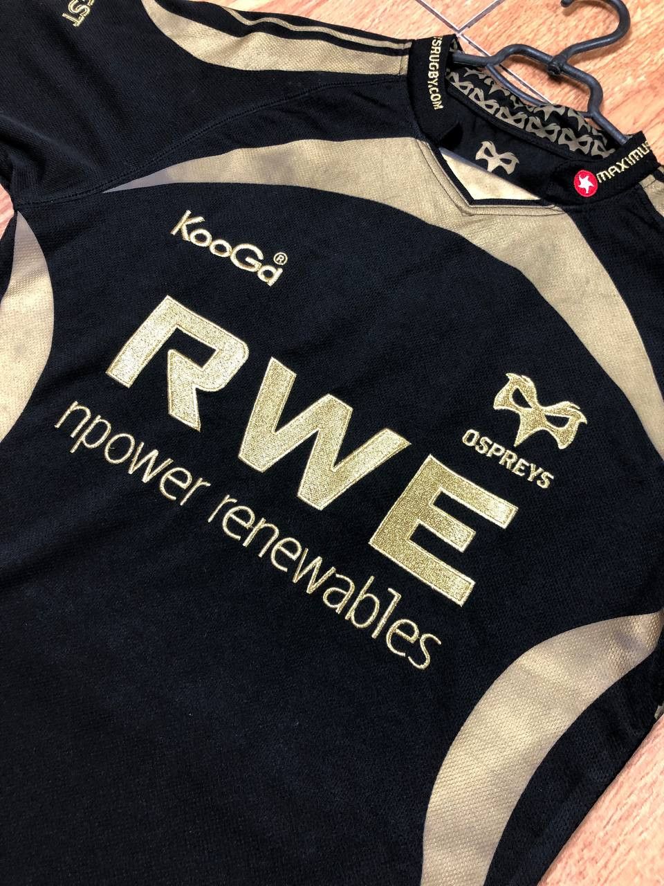Osprey Ospreys Home Regby Jersey Kooga T SHIRT SPORTWEAR Size US S / EU 44-46 / 1 - 5 Thumbnail