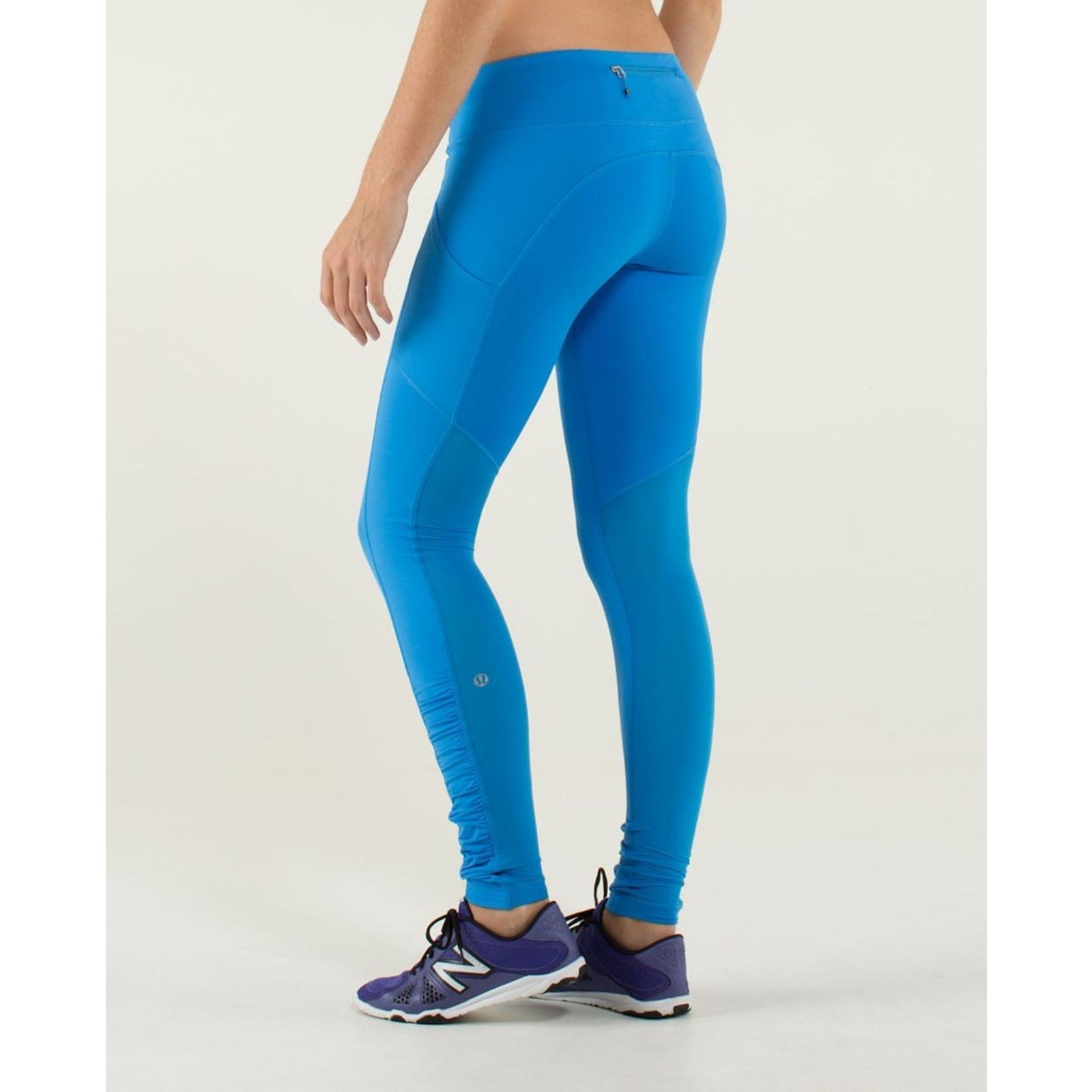 Lululemon Lululemon Speed Tight Luxtreme Cornflower Legging Ruched Run Size 32" / US 10 / IT 46 - 2 Thumbnail