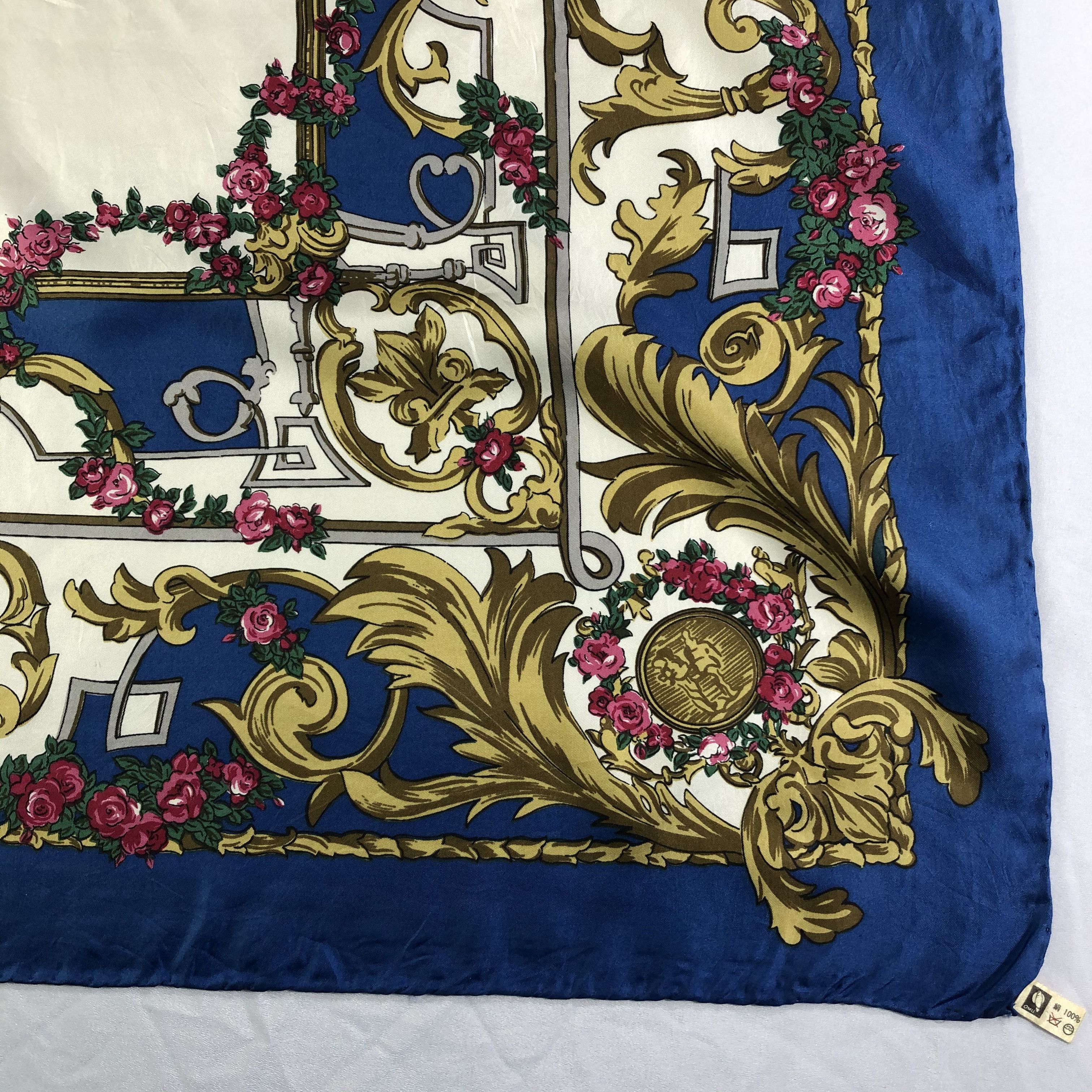 Vintage Vintage Silk Scarf Size ONE SIZE - 3 Thumbnail