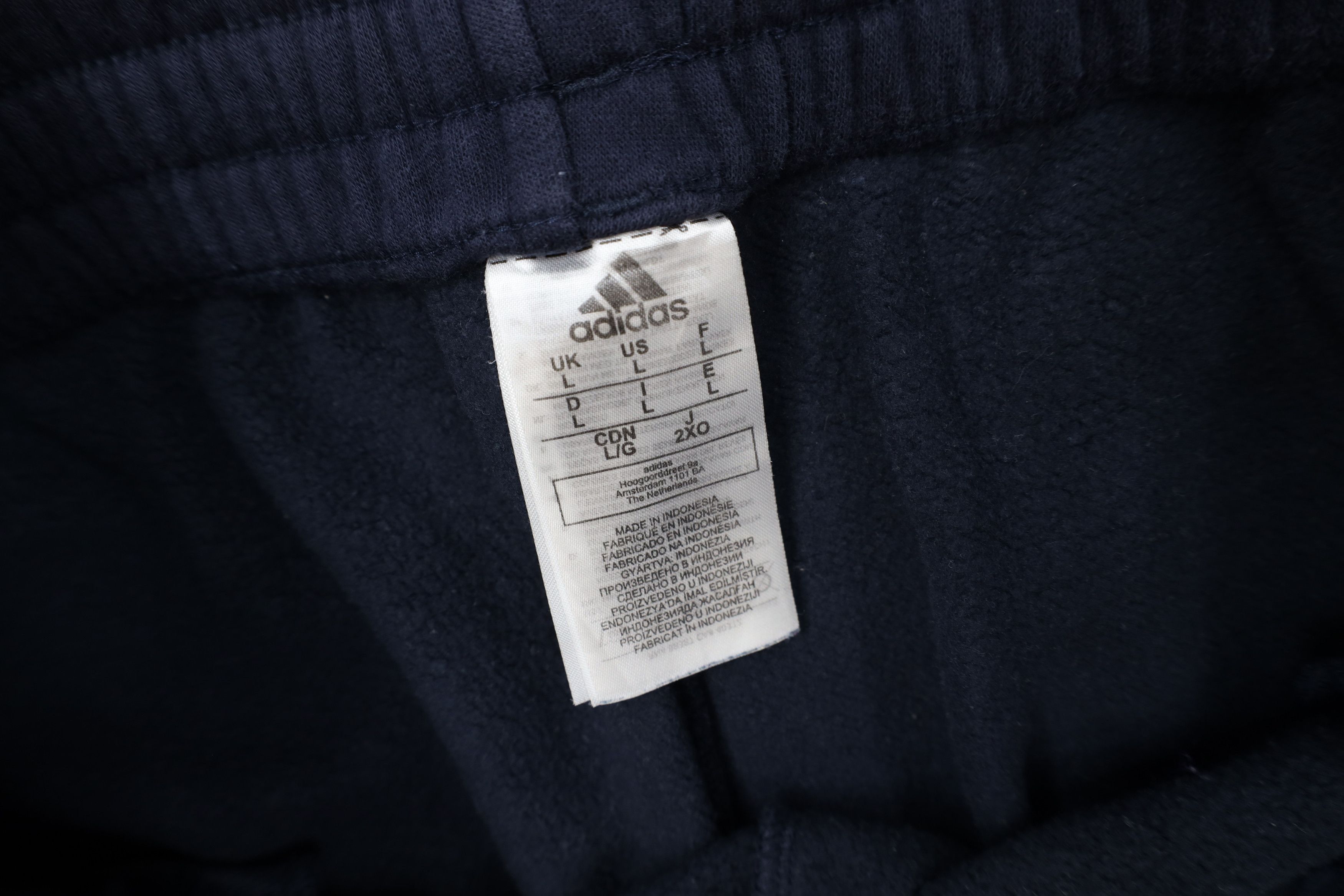 Adidas Vintage Y2K Adidas Spell Striped Wide Leg Sweatpants Blue Size US 36 / EU 52 - 9 Thumbnail
