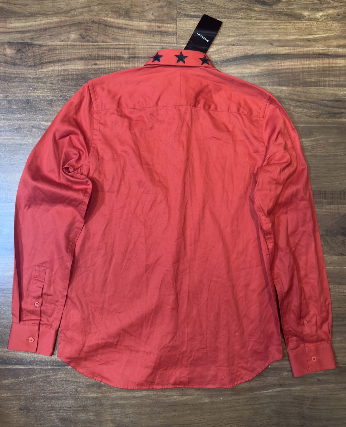 Givenchy Givenchy Embroidered Black Stars Button Shirt Size US XXS / EU 40 - 7 Thumbnail