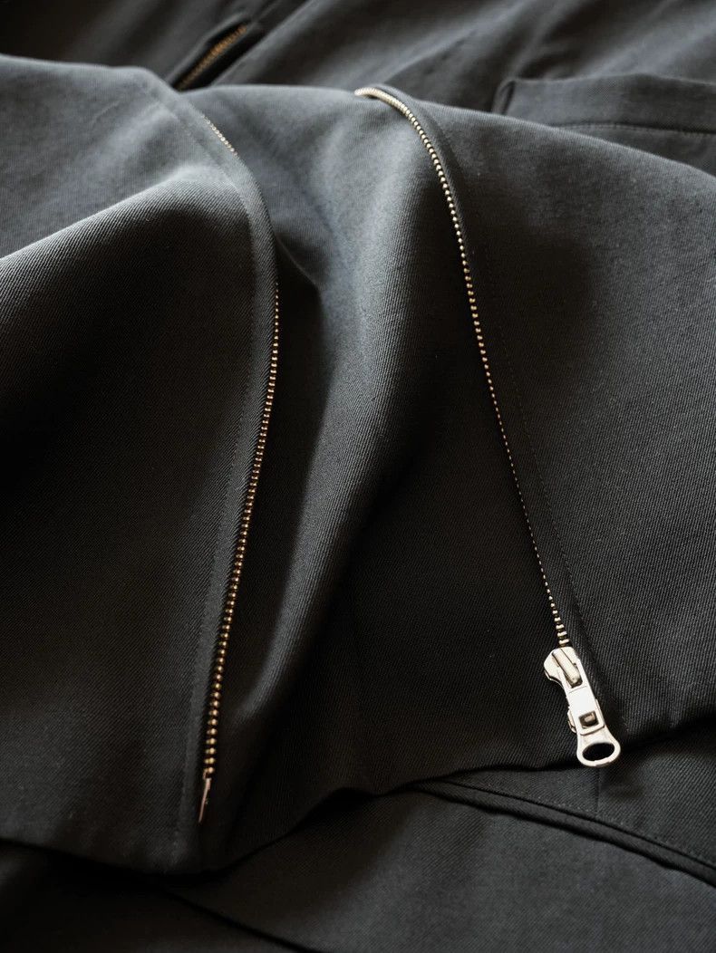 Yohji Yamamoto Yohji Yamamoto Yohji Yamamoto Long Sleeve Zipper Coat Size US L / EU 52-54 / 3 - 5 Thumbnail