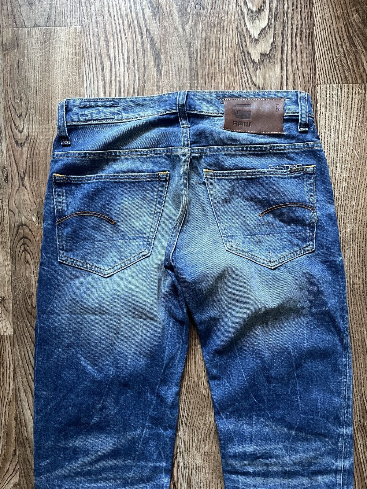 G-Star Vintage G Star Raw denim distressed pants Jeans Size US 29 - 3 Thumbnail