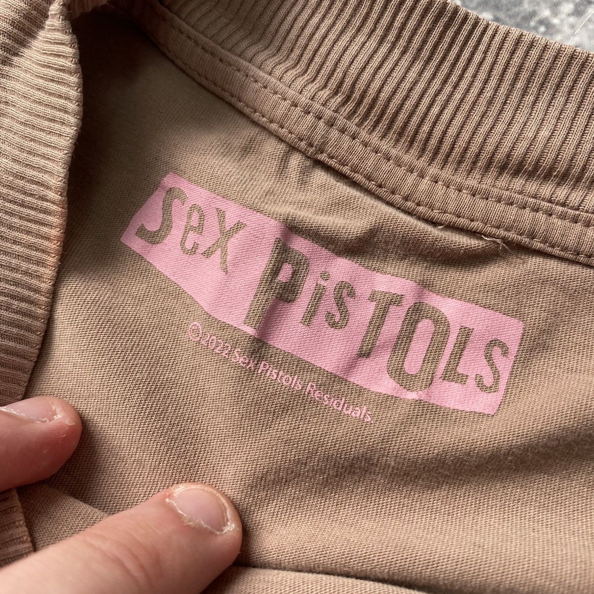 Band Tees × Vintage Vintage Sex Pistols No Future Big Logo rock band tee Size US M / EU 48-50 / 2 - 8 Thumbnail