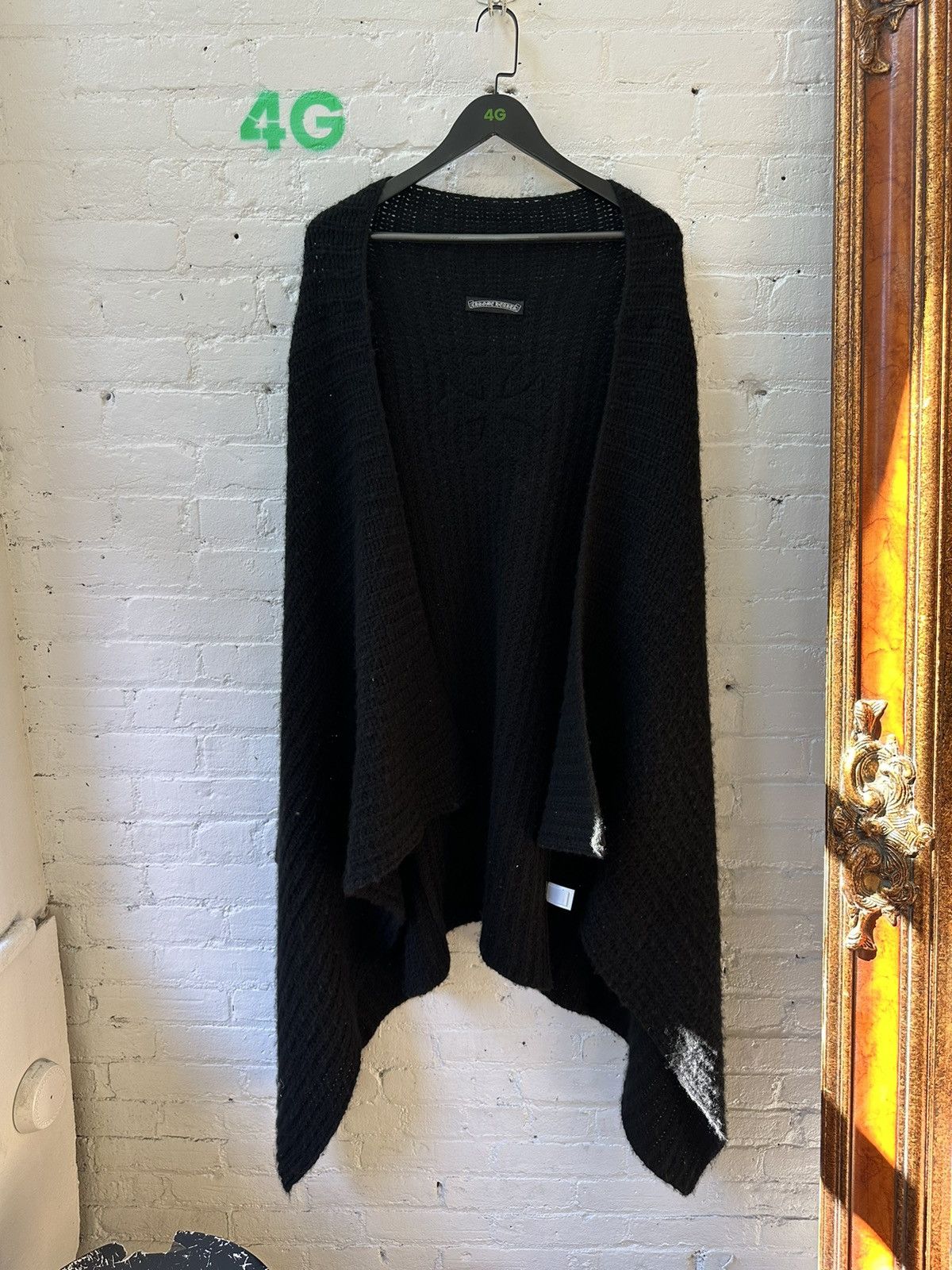Chrome Hearts CHROME HEARTS CASHMERE CROSS PATCH OPIUM GOTH CAPE Size US XXL / EU 58 / 5 - 3 Thumbnail