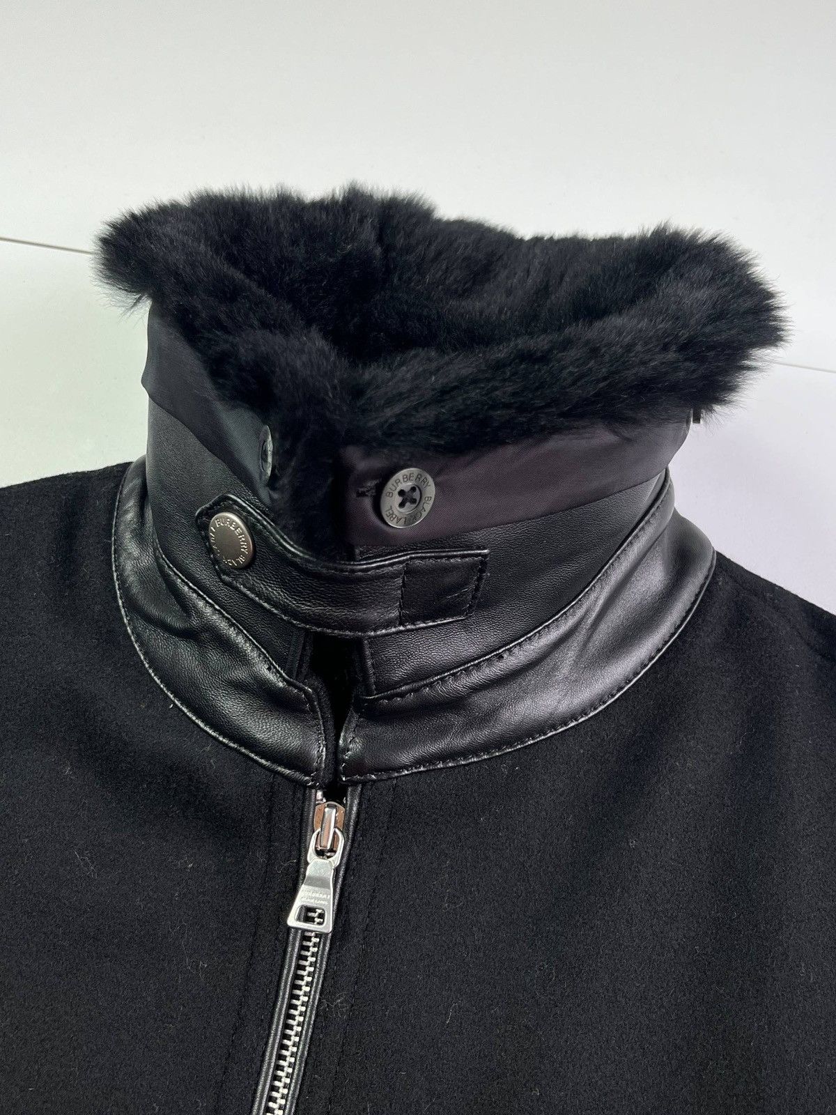 Burberry 00’ Japanese Burberry fur puffer jacket Size US L / EU 52-54 / 3 - 6 Thumbnail