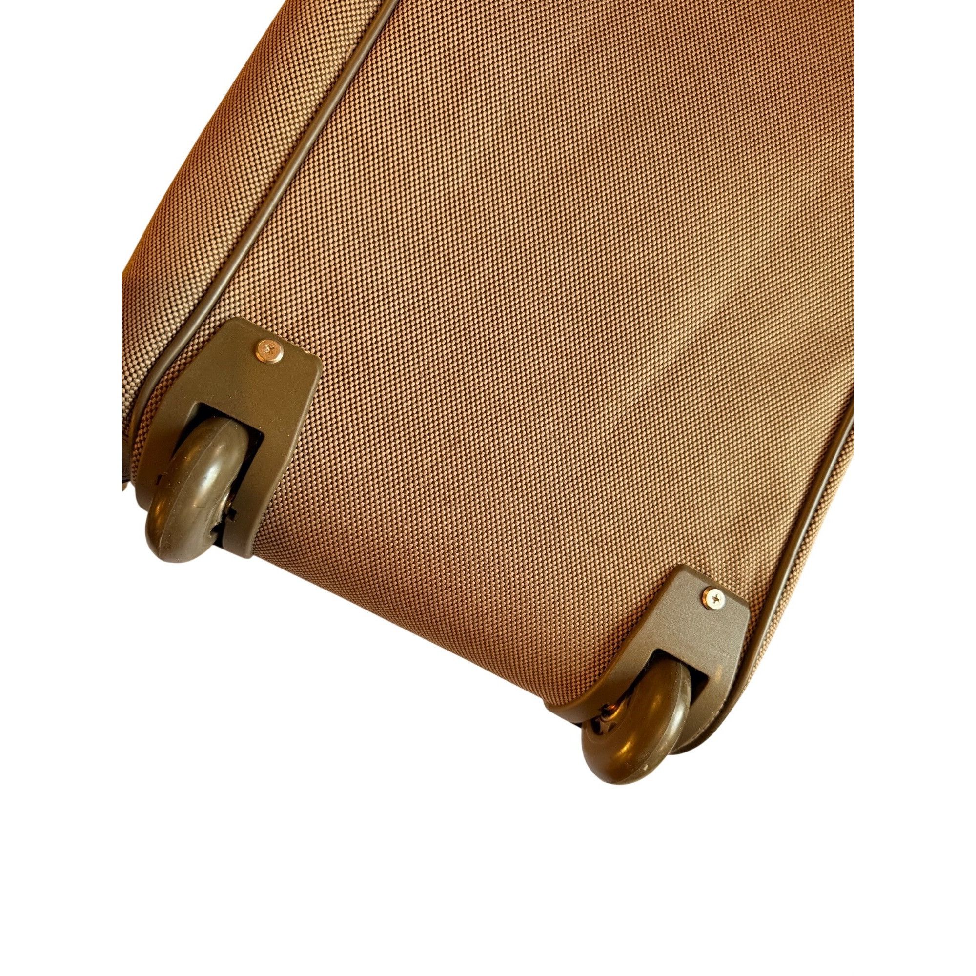 Dockers Dockers Beige Rolling Duffel Bag With Telescopic Handle & Mu Size ONE SIZE - 8 Thumbnail
