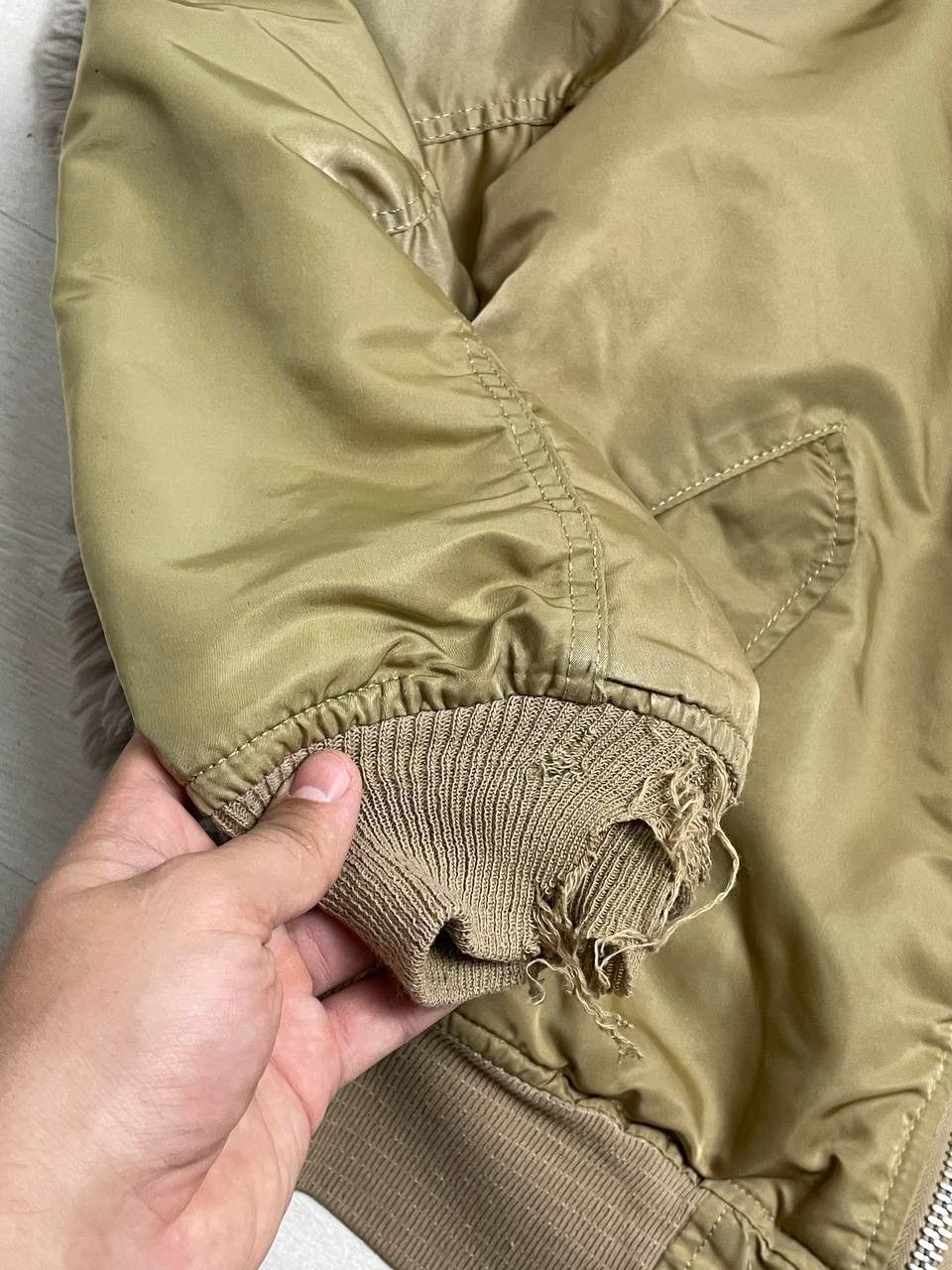 Alpha Industries × Vintage Alpha Industries Vintage Bomber Jacket Ma 1 Avantgarde Style Size US M / EU 48-50 / 2 - 7 Thumbnail