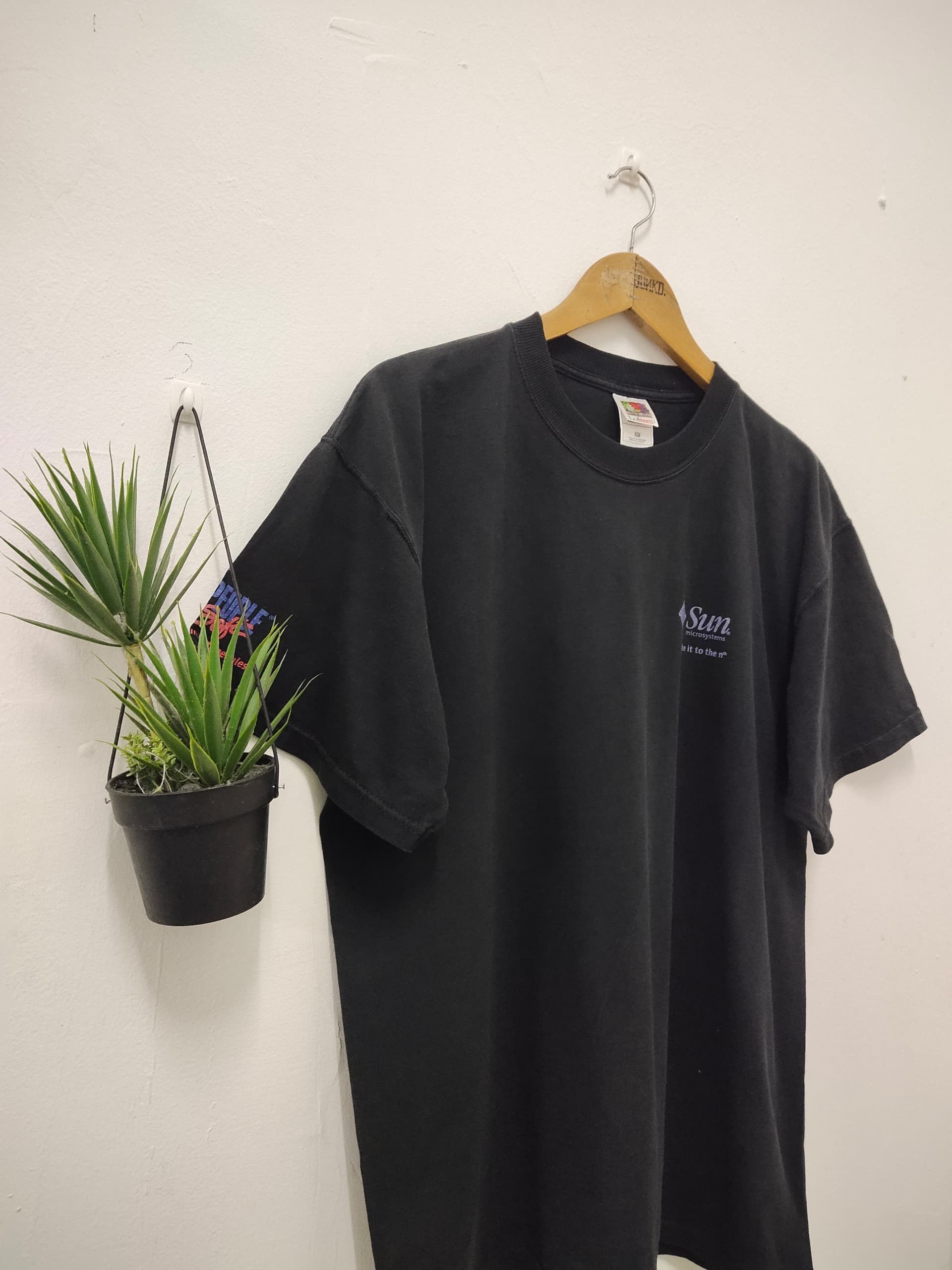 Fruit Of The Loom Vintage 90s Java Game microsoft promo t shirt rare Size US XL / EU 56 / 4 - 4 Thumbnail