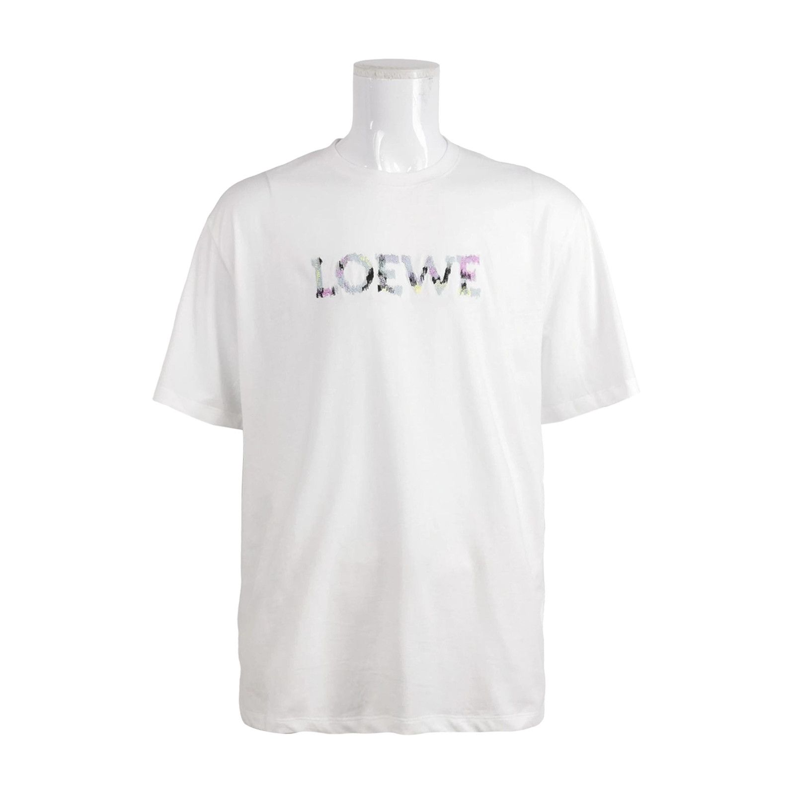 Loewe Loewe Logo Embroidered T-Shirt Size L Size US L / EU 52-54 / 3 - 1 Thumbnail