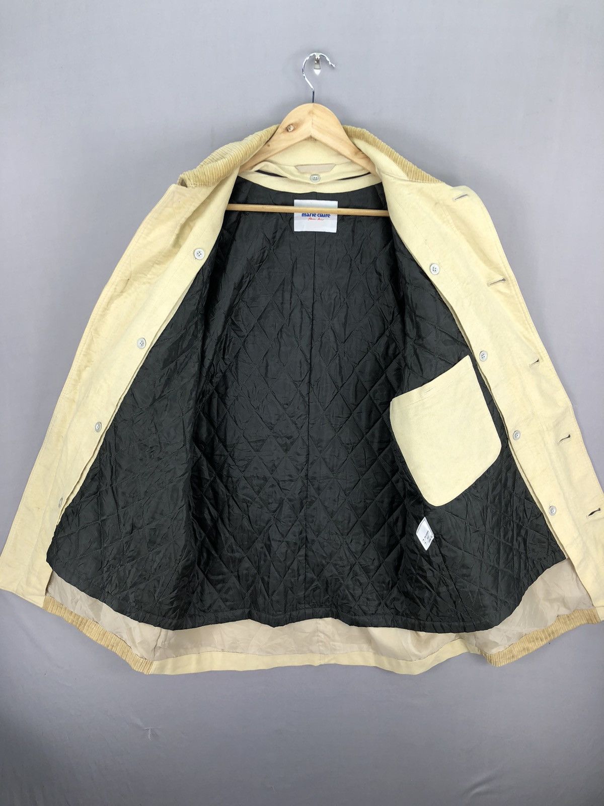 Japanese Brand Vintage Marie Claire Jacket Quilted Lining Size US M / EU 48-50 / 2 - 7 Thumbnail