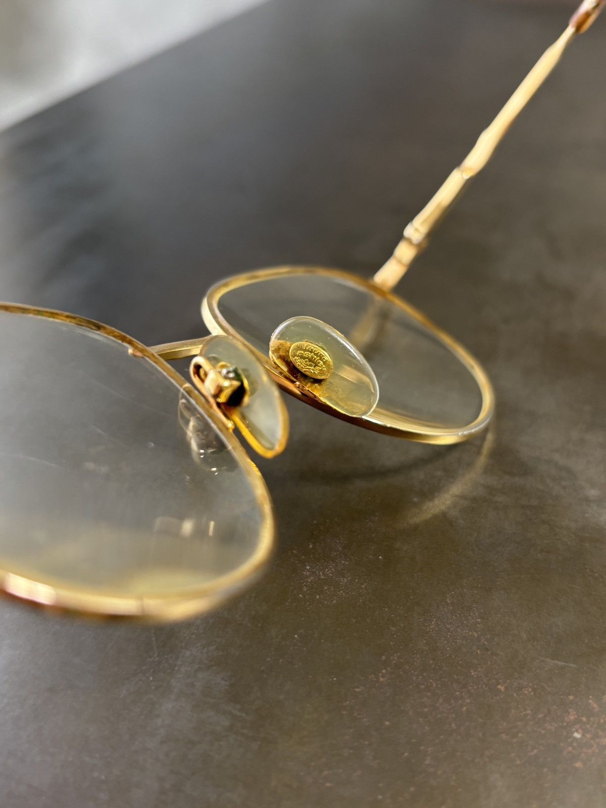 Vintage Vintage Laura Ashley Eyeglasses Frames 1980s 1990s Metal Big Size ONE SIZE - 13 Thumbnail