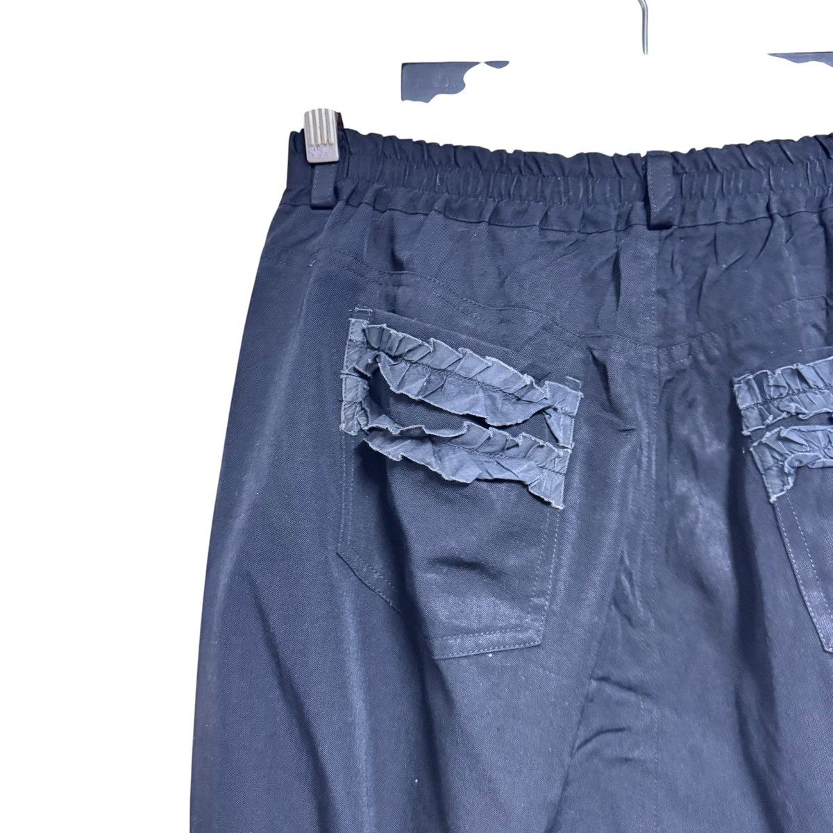 Yaponskii Yaponskii Black Drop Crotch Shorts Pants Size 31" - 10 Thumbnail