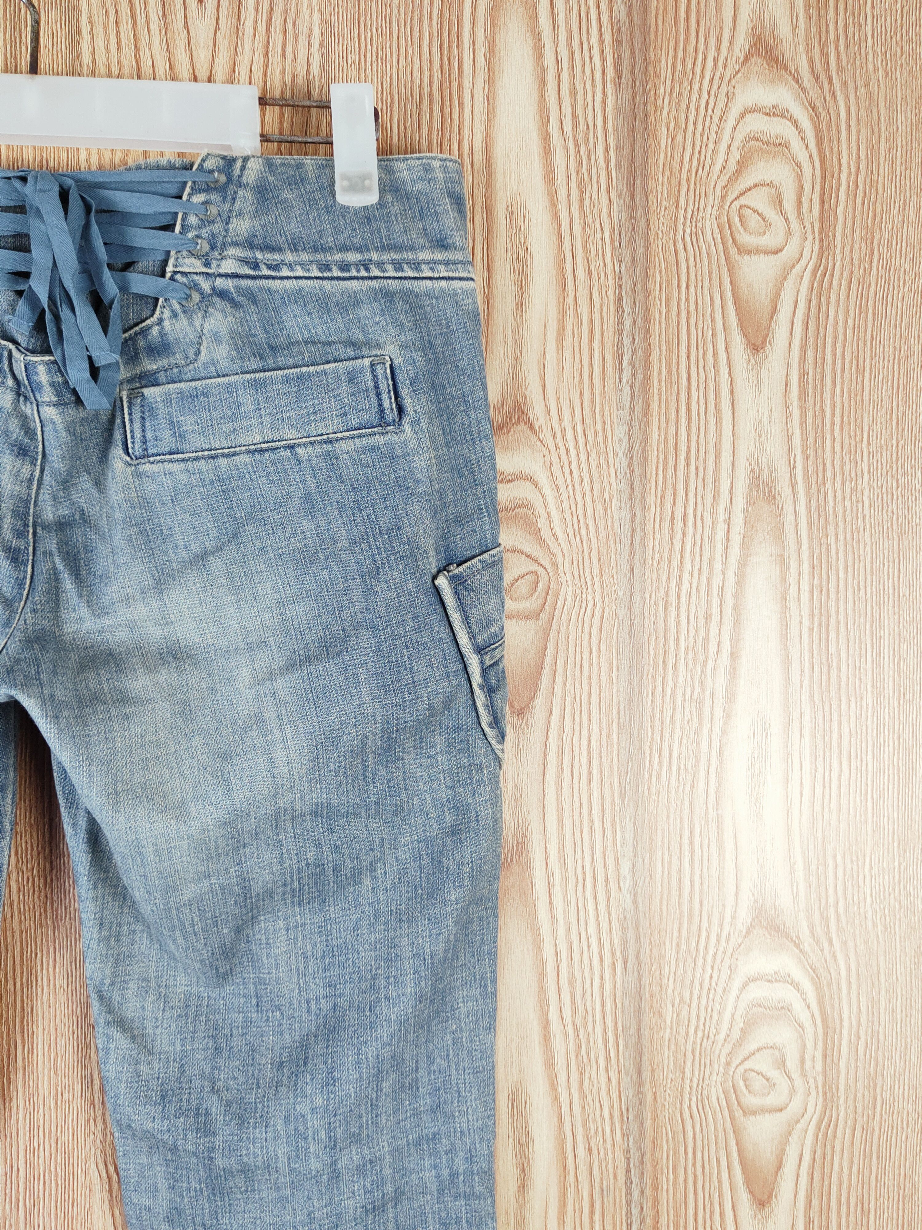 Jil Stuart Jill Stuart Blue Faded Distressed Ripped Jeans #W192 Size 27" / US 4 / IT 40 - 13 Thumbnail