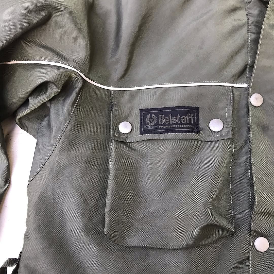 Belstaff × GOREWEAR Vintage BELSTAFF TOURMASTER 500 Man Khaki Green belfast Shel Size US XL / EU 56 / 4 - 16 Thumbnail