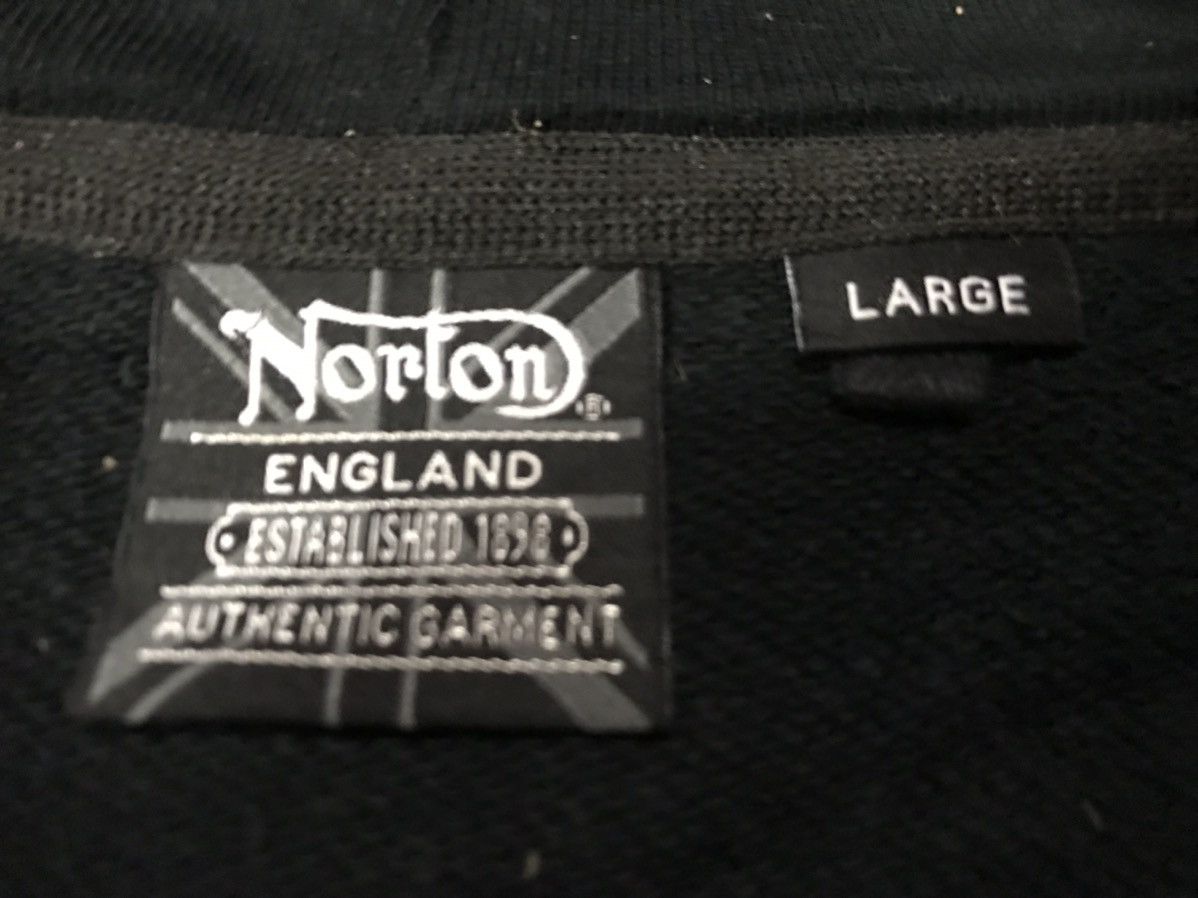 Norton Norton Birmingham Hoodies Size Large Size US L / EU 52-54 / 3 - 4 Thumbnail
