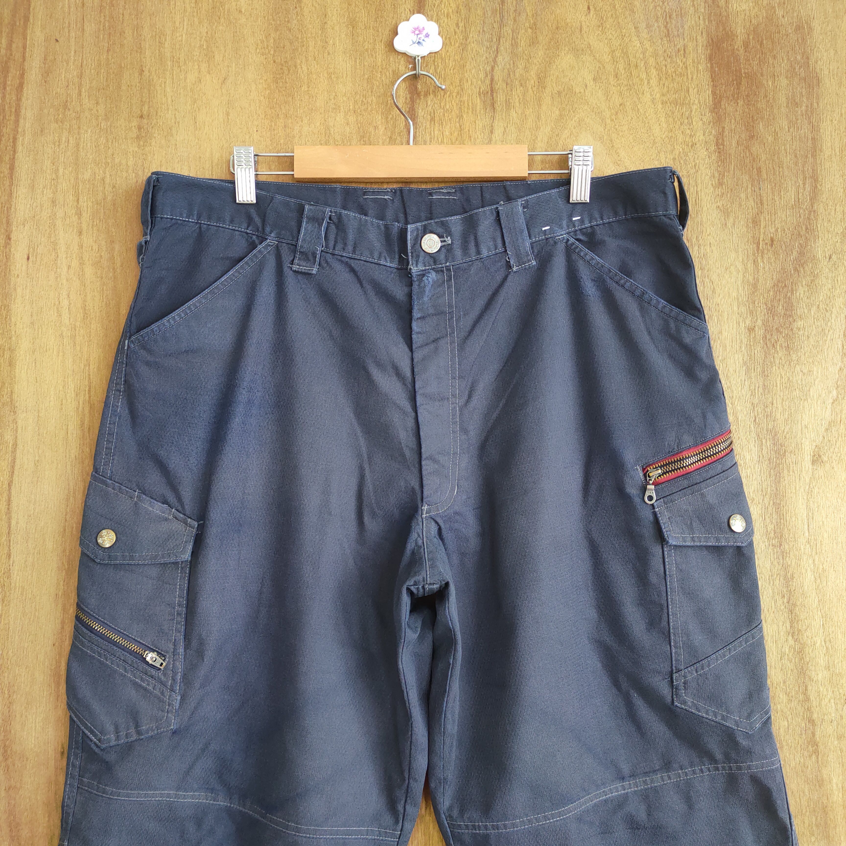 Japanese Brand × Vintage VINTAGE JAWIN FADED BAGGY CARGO PANTS Size US 36 / EU 52 - 3 Thumbnail