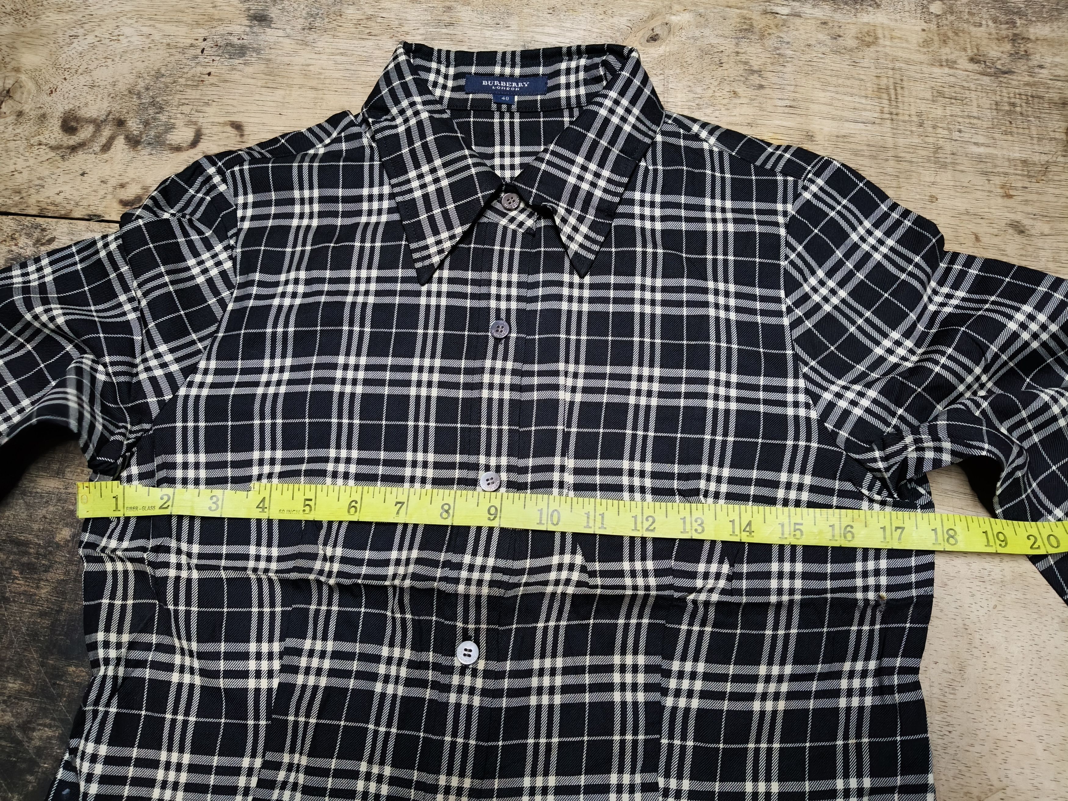 Burberry Burberry Nova Plaid Flannel Wool Size S / US 4 / IT 40 - 12 Thumbnail