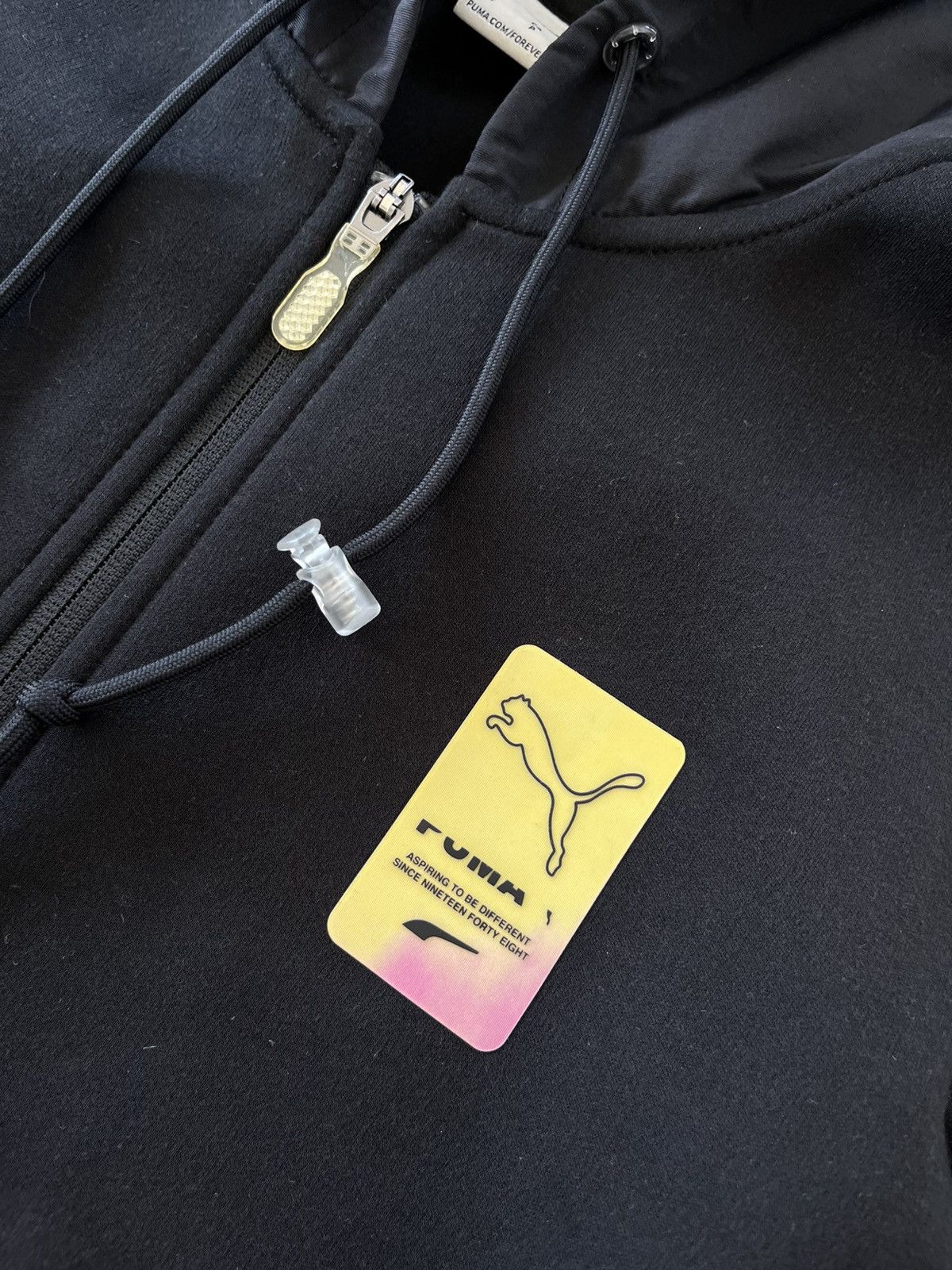 Puma Vintage Puma Zip Hoodie Tech Fleece Style Black Drill Y2K Size US S / EU 44-46 / 1 - 7 Thumbnail