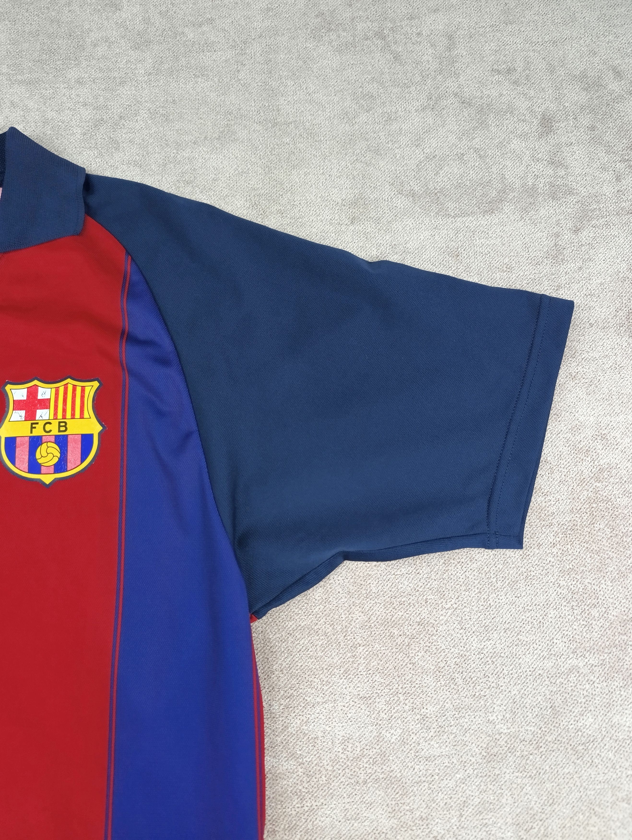 Nike Nike FC Barcelona 2003\04 Home Soccer Jersey Football Shirt Size US M / EU 48-50 / 2 - 4 Thumbnail