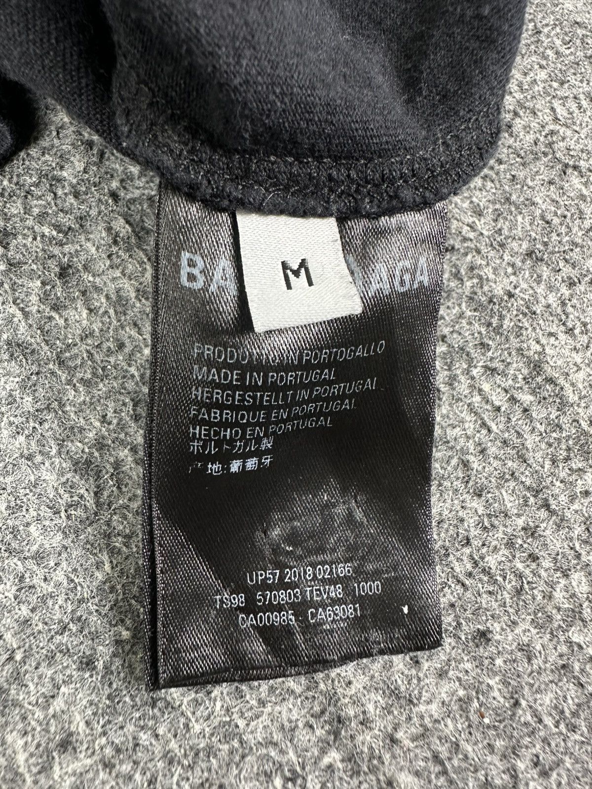 Balenciaga Balenciaga - BB Interlocking Logo - Short Sleeve Shirt Black Size US M / EU 48-50 / 2 - 7 Thumbnail
