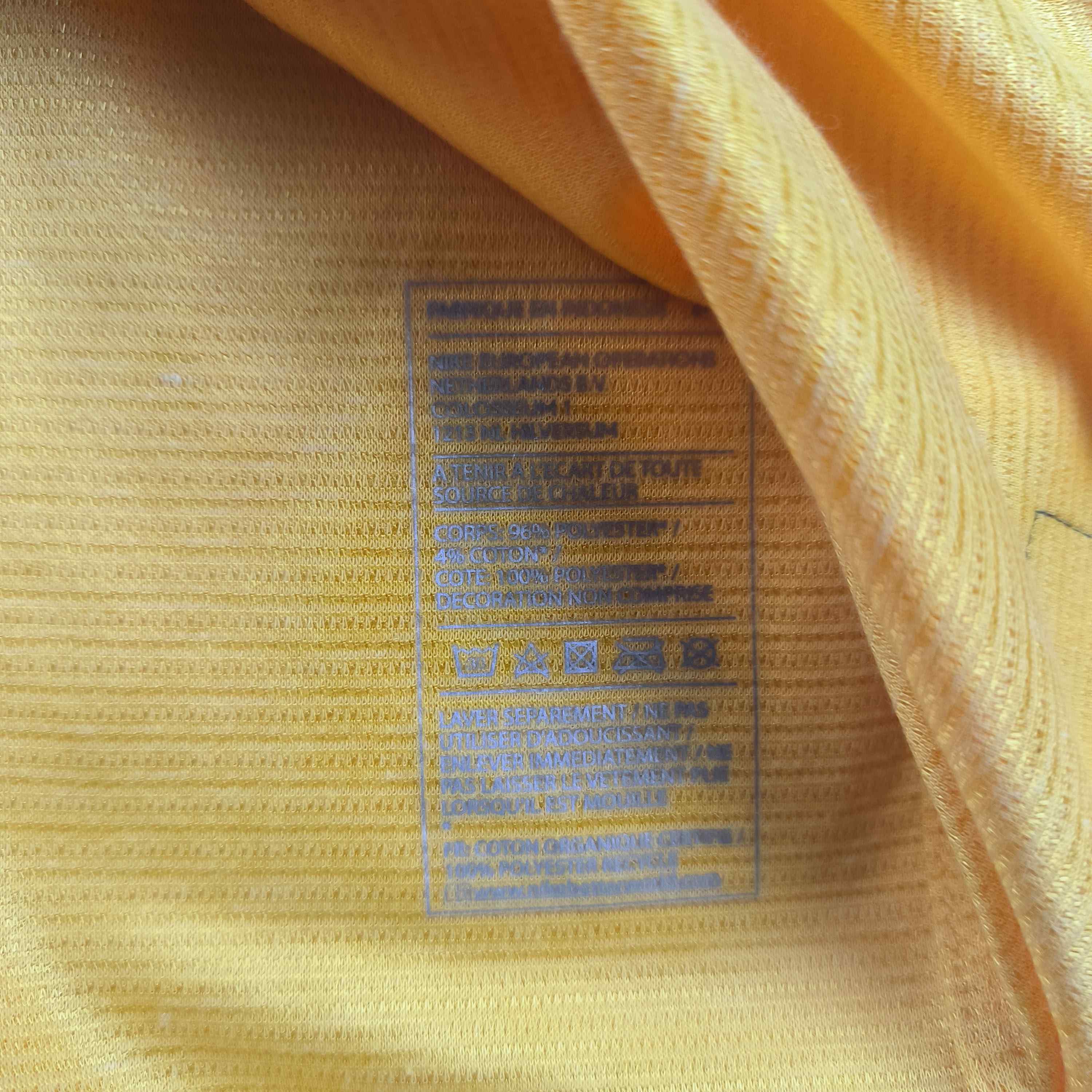 Nike MATCH WORN France 2014 Nike GK Bouhaddi football jersey L Size US L / EU 52-54 / 3 - 5 Thumbnail