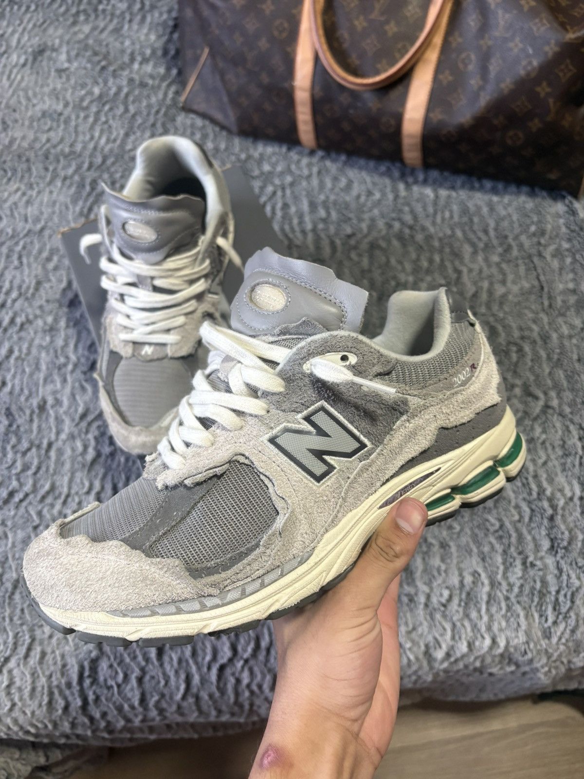 Coach New Balance 2002R Protection Pack “Rain Cloud” Size 9 Size US 9 / EU 42 - 6 Thumbnail