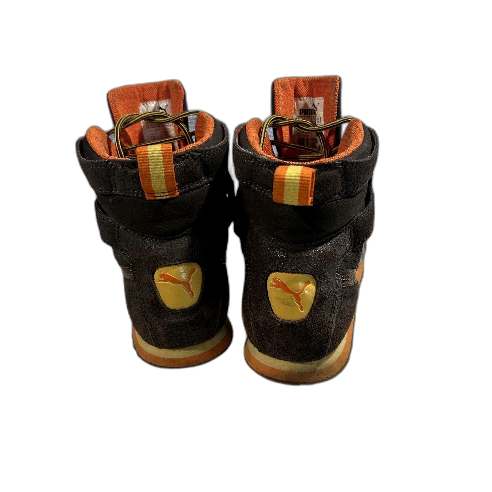 Puma Puma Roma Hiking Boots High Top VFG-0708 Brown Shoes Womens Size US 5 / EU 37 - 4 Thumbnail