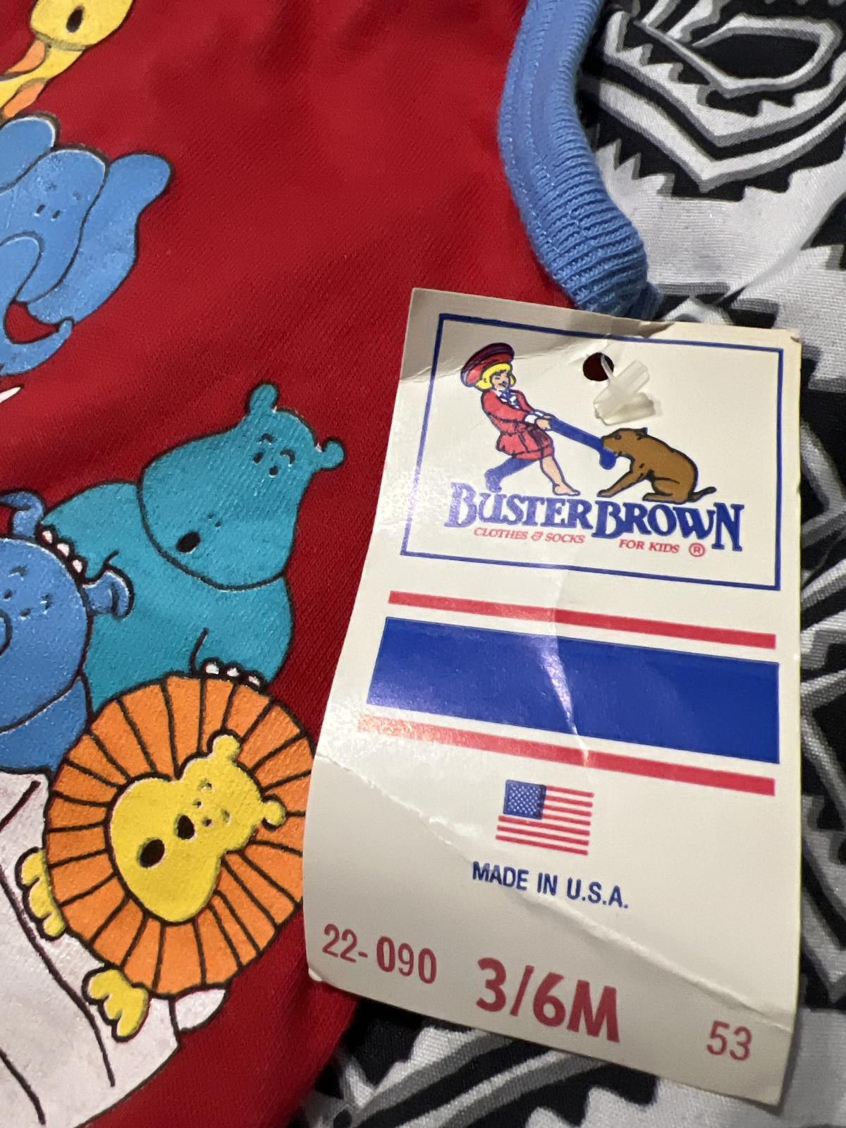 Other Vintage Buster Brown Baby Romper 3-6 Months Made in USA Size US XXS / EU 40 - 2 Thumbnail