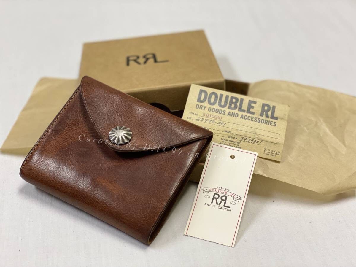 RRL Ralph Lauren RRL Vintage Leather Wallet Size ONE SIZE - 1 Thumbnail