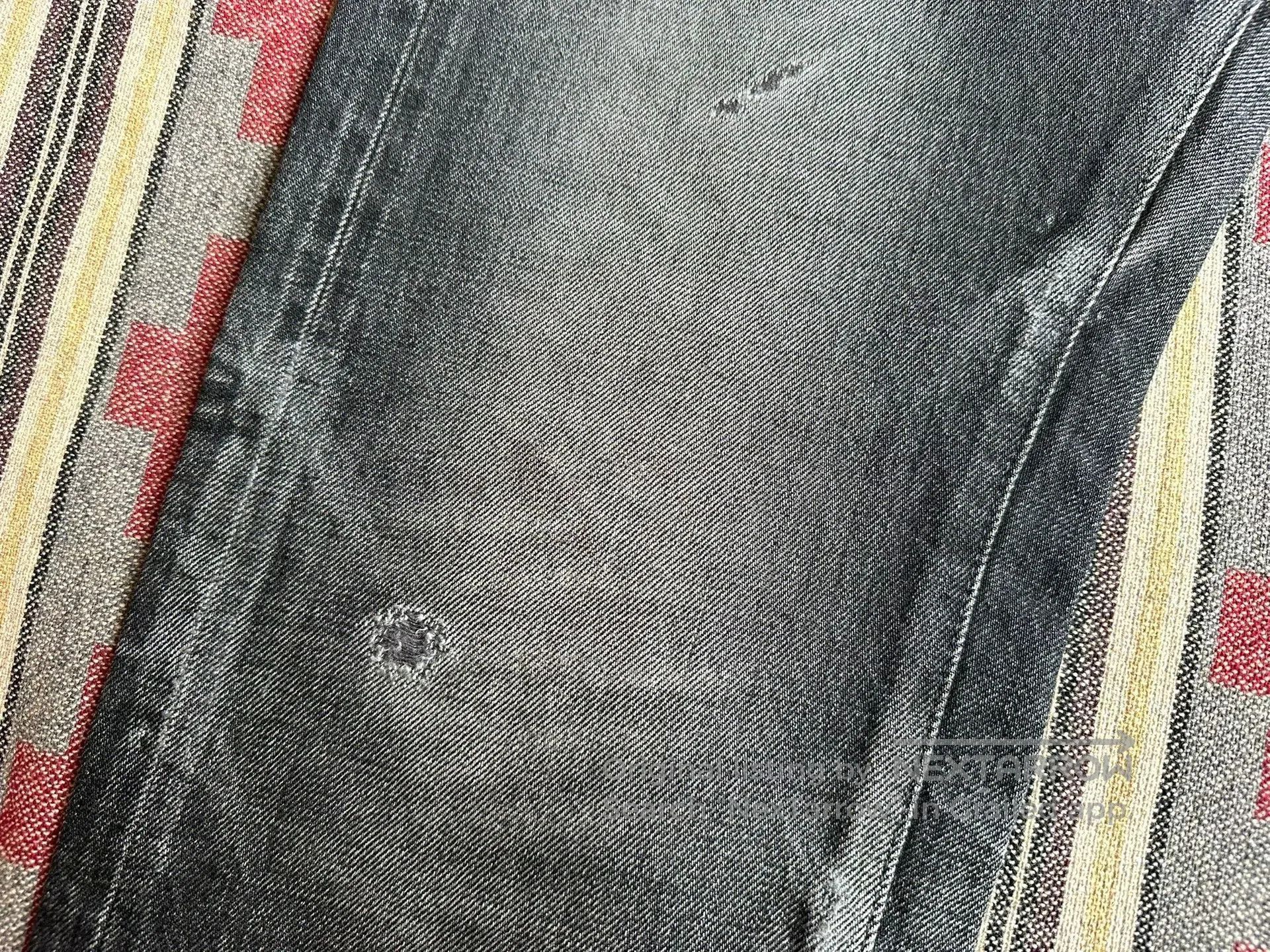 Prps Prps Noir Distressed Selvedge Black Jeans. Size US 32 / EU 48 - 7 Thumbnail