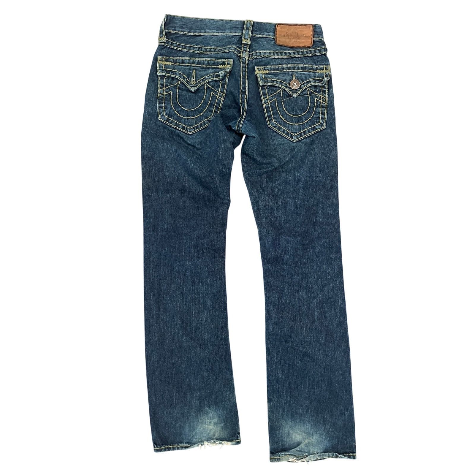 True Religion True Religion, Billy Super T, Gold Stitch Denim, Made USA 29 Size 29" - 5 Thumbnail