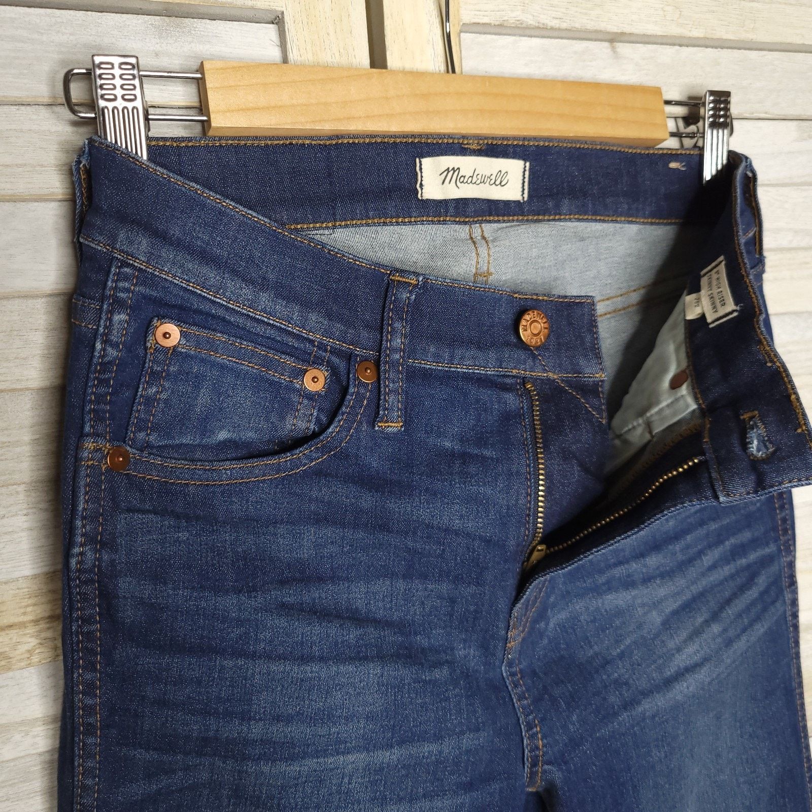 Madewell Madewell 9" High Riser Skinny Skinny Jeans Women's 26T Size 26" / US 2 / IT 38 - 5 Thumbnail