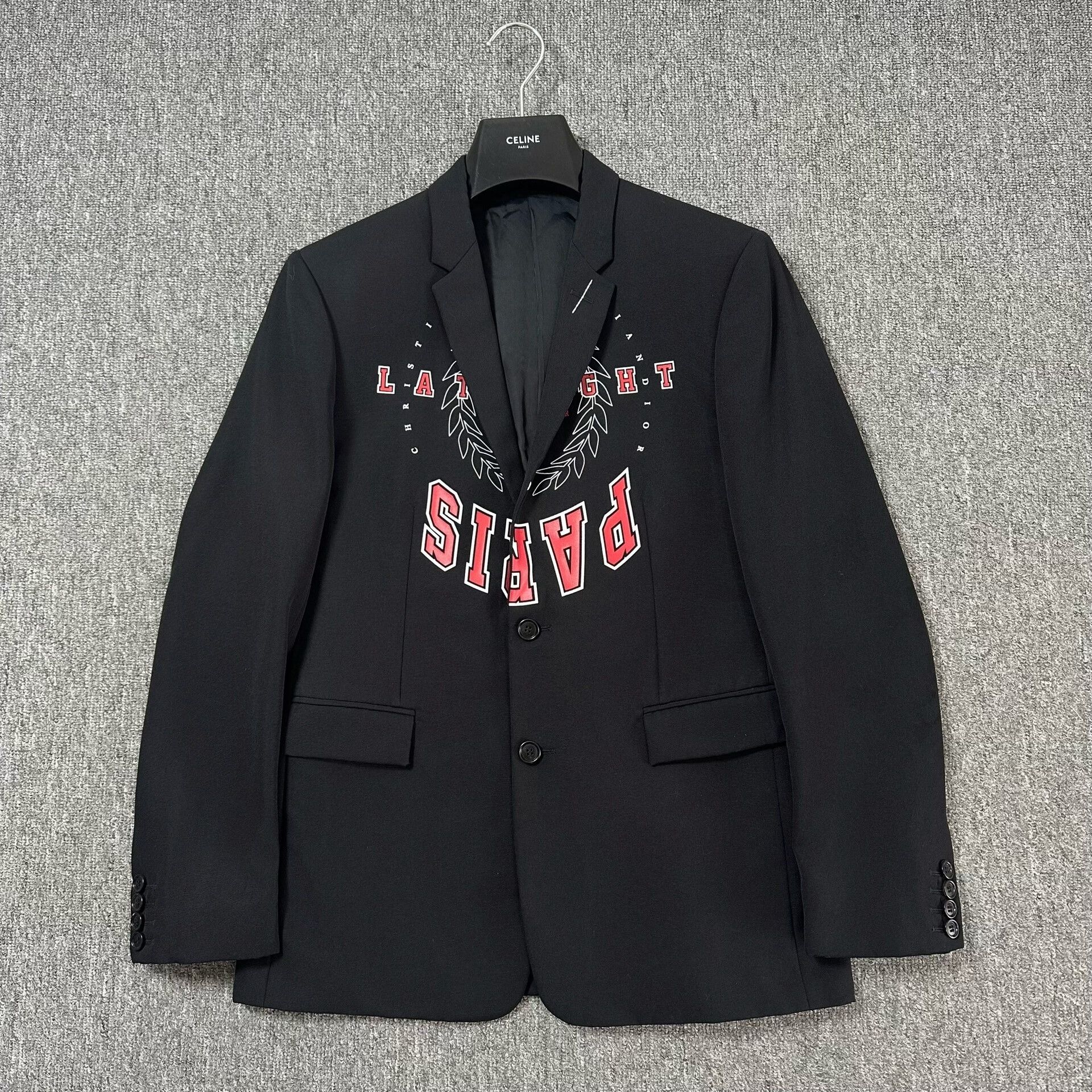 Dior × Hedi Slimane Dior Homme SS06 Tuxedo Tail Wool Blazer Jacket