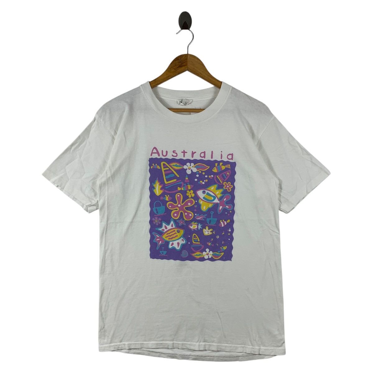 Vintage Vintage AUSTRALIA art tee Size US S / EU 44-46 / 1 - 1 Thumbnail