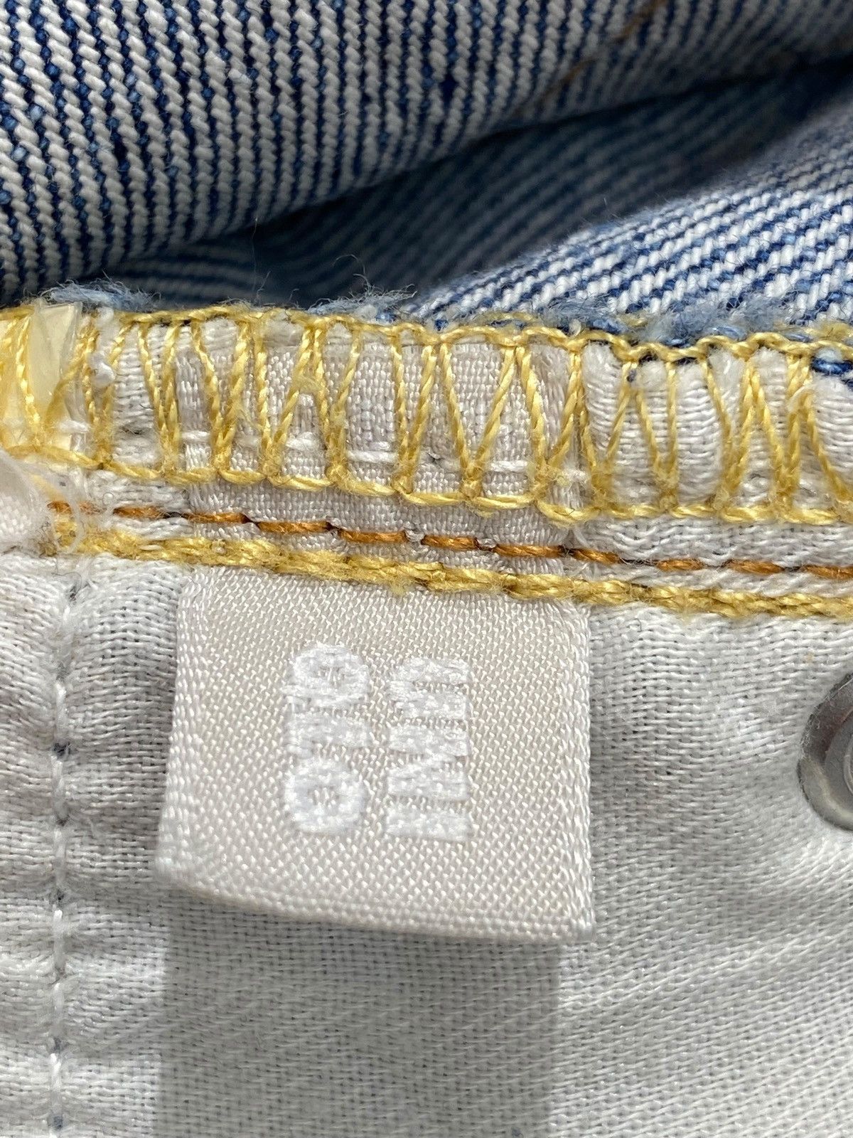 Uniqlo UNIQLO Faded Blue Wash Style Flare Jeans Size US 30 / EU 46 - 15 Thumbnail
