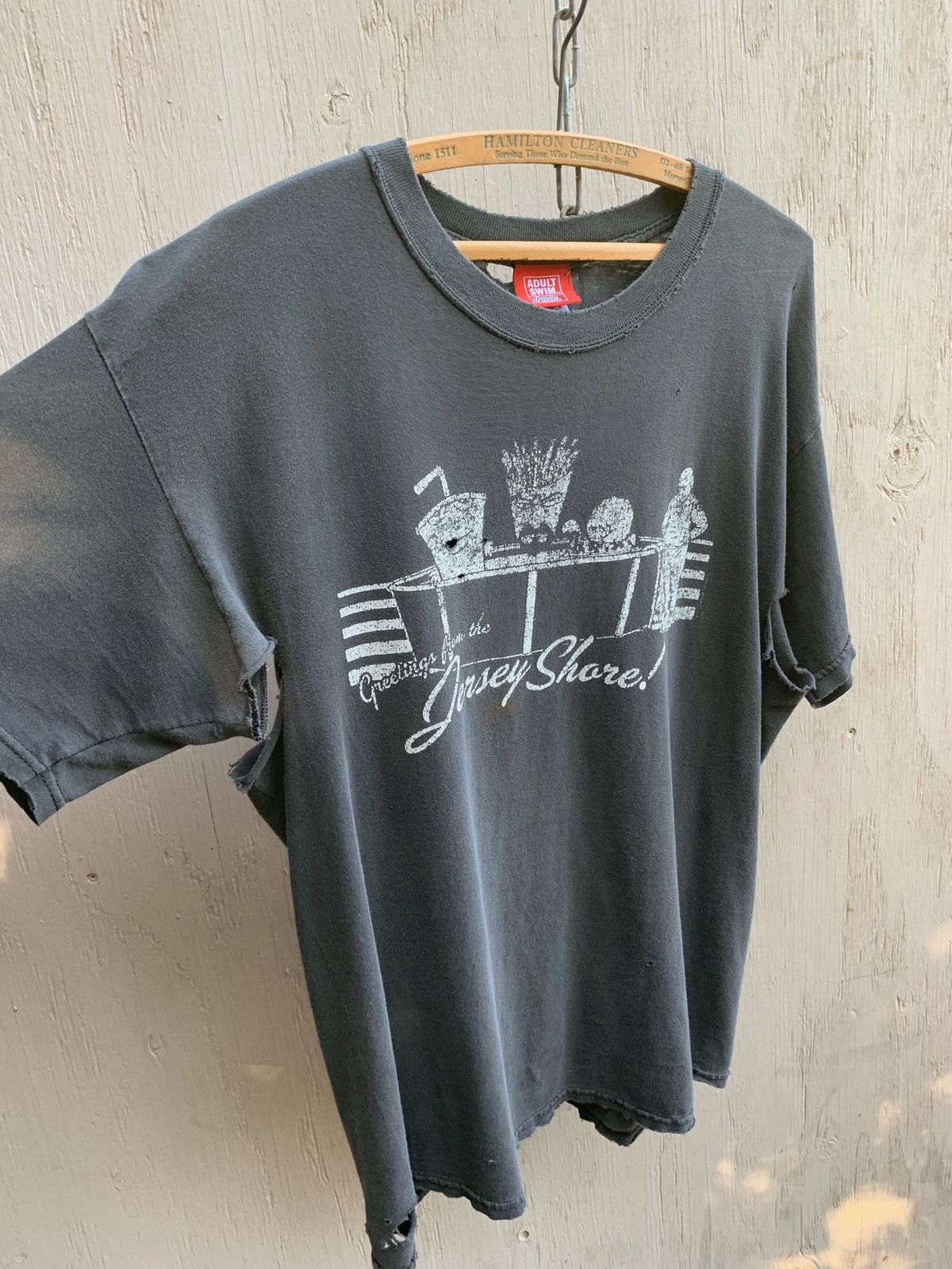 Vintage Thrashed Sun Faded Cartoon Network Tee ERD Grunge Anime Size US L / EU 52-54 / 3 - 4 Thumbnail