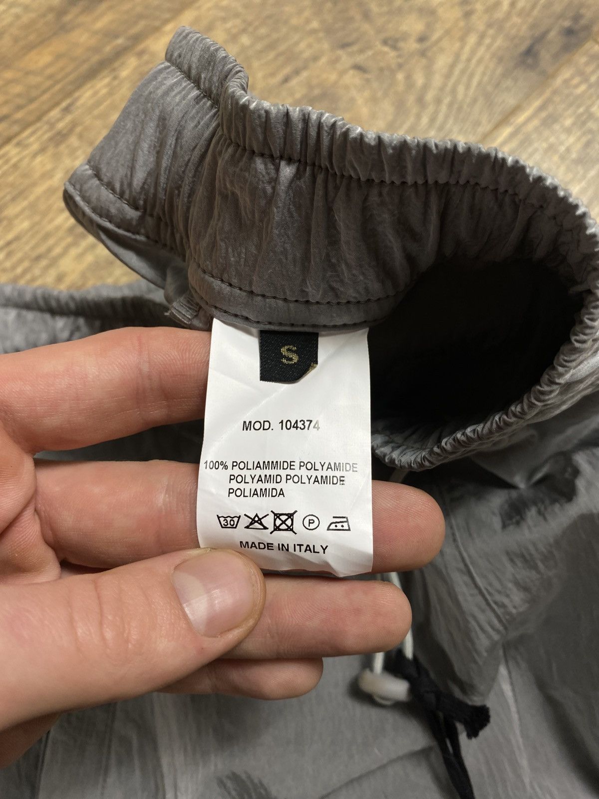 Belstaff Belstaff Men's Grey Nylon Arc Pants Mod 104374Techwear Size US 30 / EU 46 - 6 Thumbnail