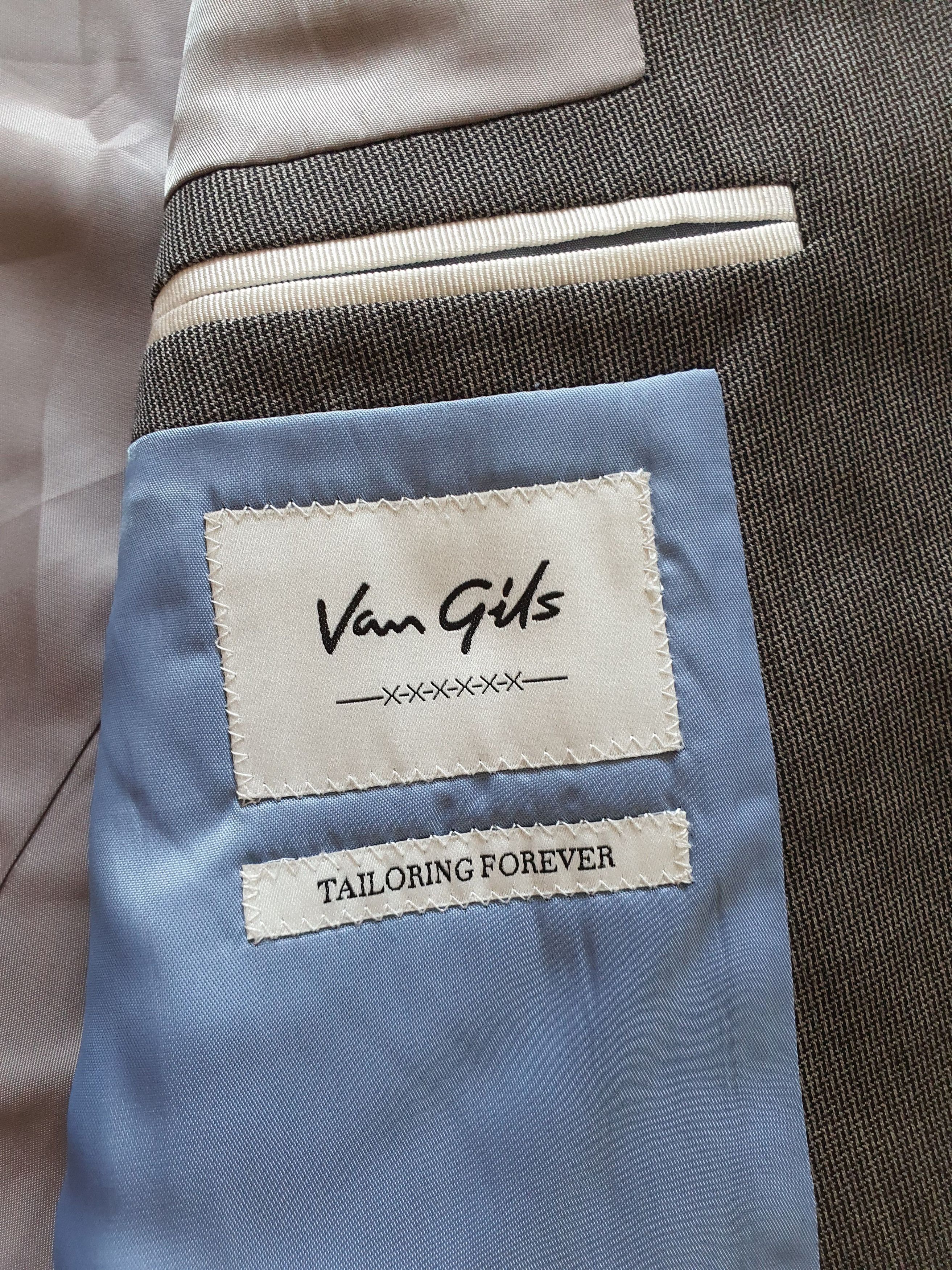 Van Gils EVERETT Suit - Brown Color, Slim Fit, Patterned Size 36R - 8 Thumbnail