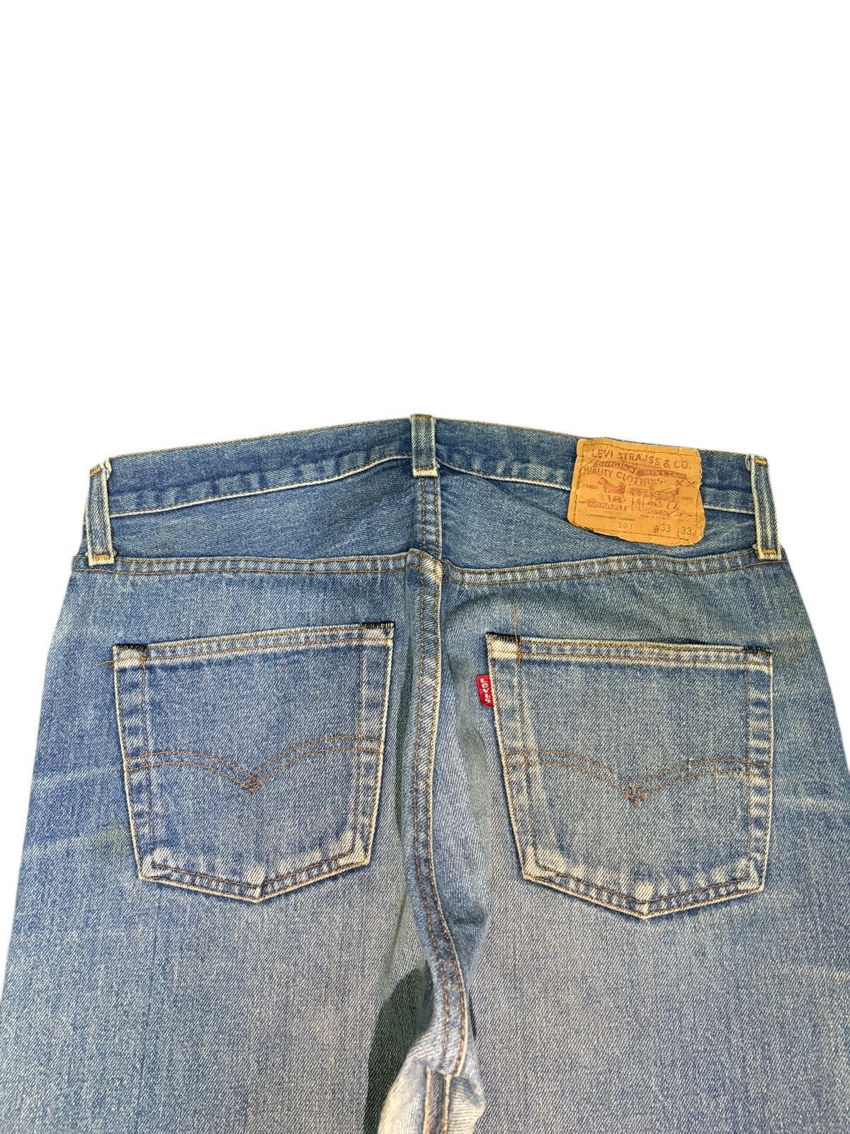 Levi's Vintage 70s Levis 501 Blue Wash Jeans Size US 31 - 4 Thumbnail
