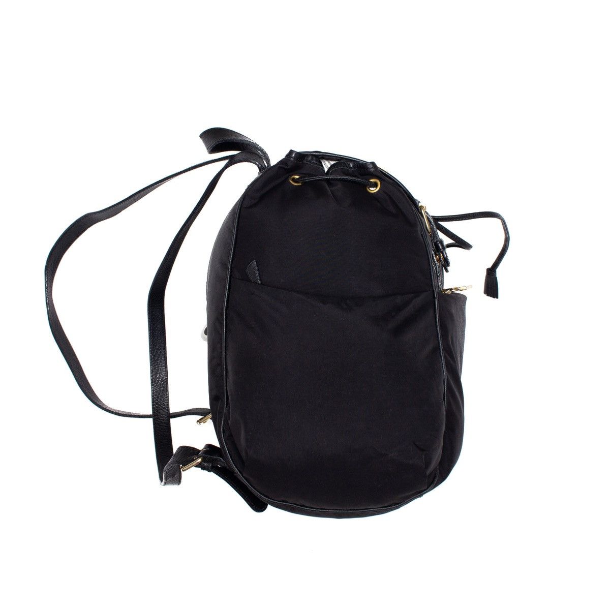 Moschino × Vintage VTG MOSCHINO Redwall Black Nylon/ Leather Trim Backpack Size ONE SIZE - 5 Thumbnail